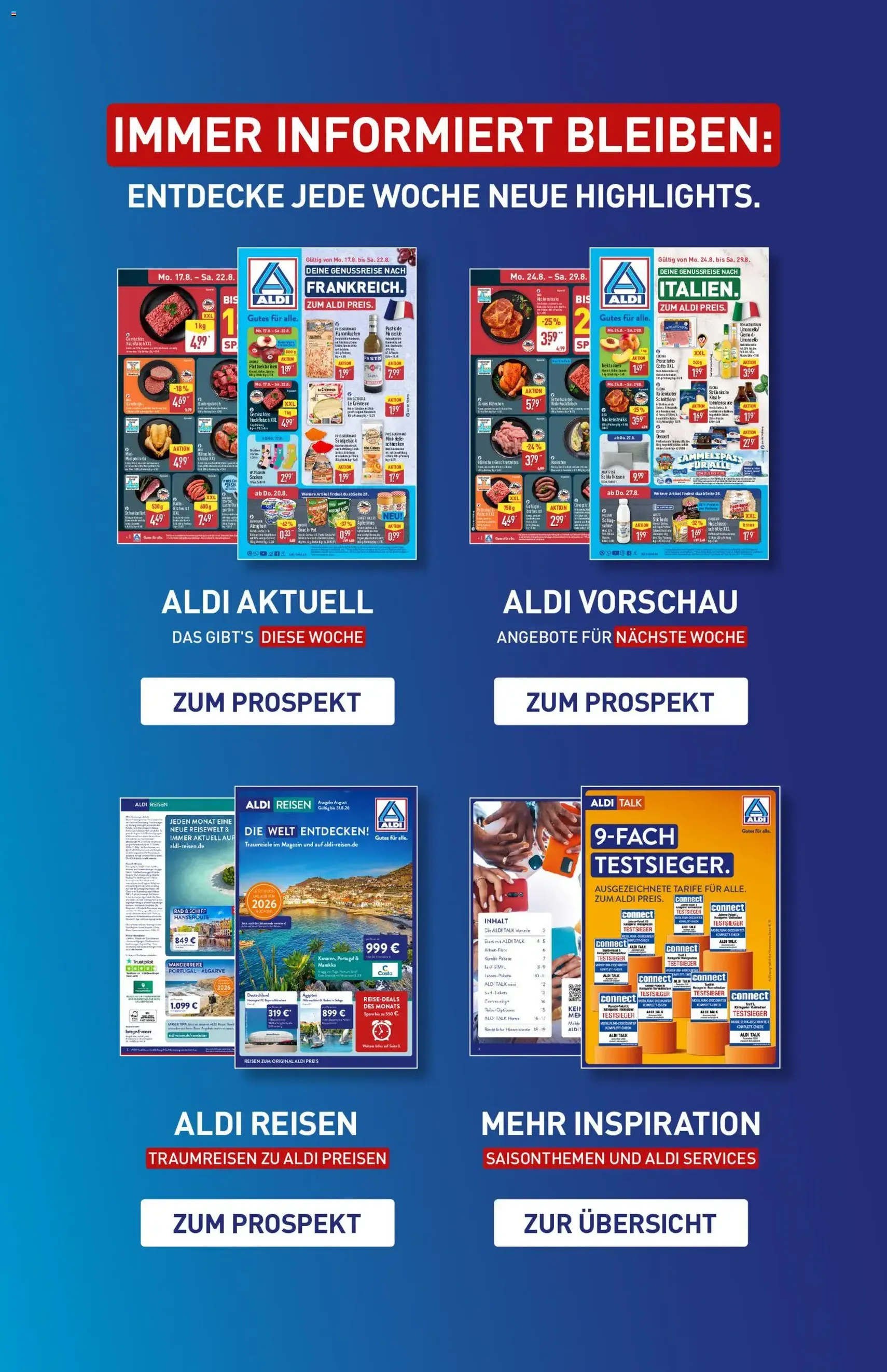 Aldi Prospekt - Gültiger Prospekt ab 24.08.2026, Seite 43 von insgesamt 43