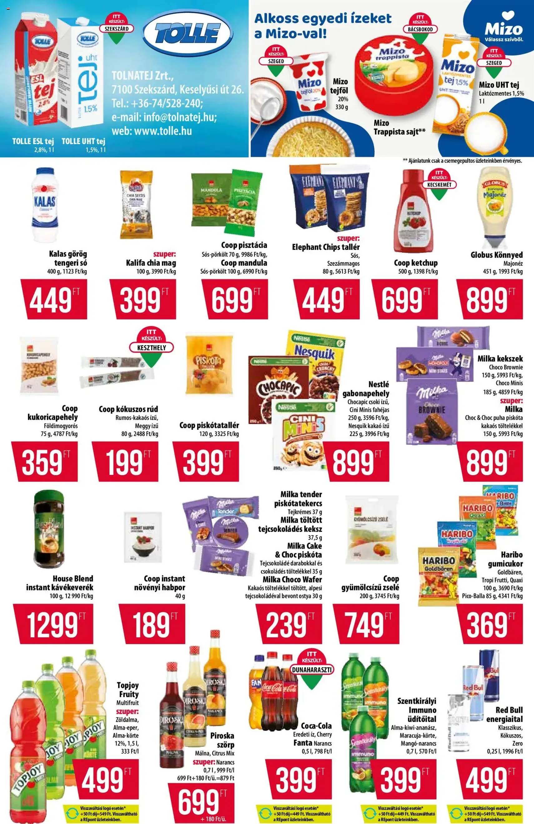 COOP akciós újság - 2026.07.02. érvényes szórólap 6 oldal 8 oldalból