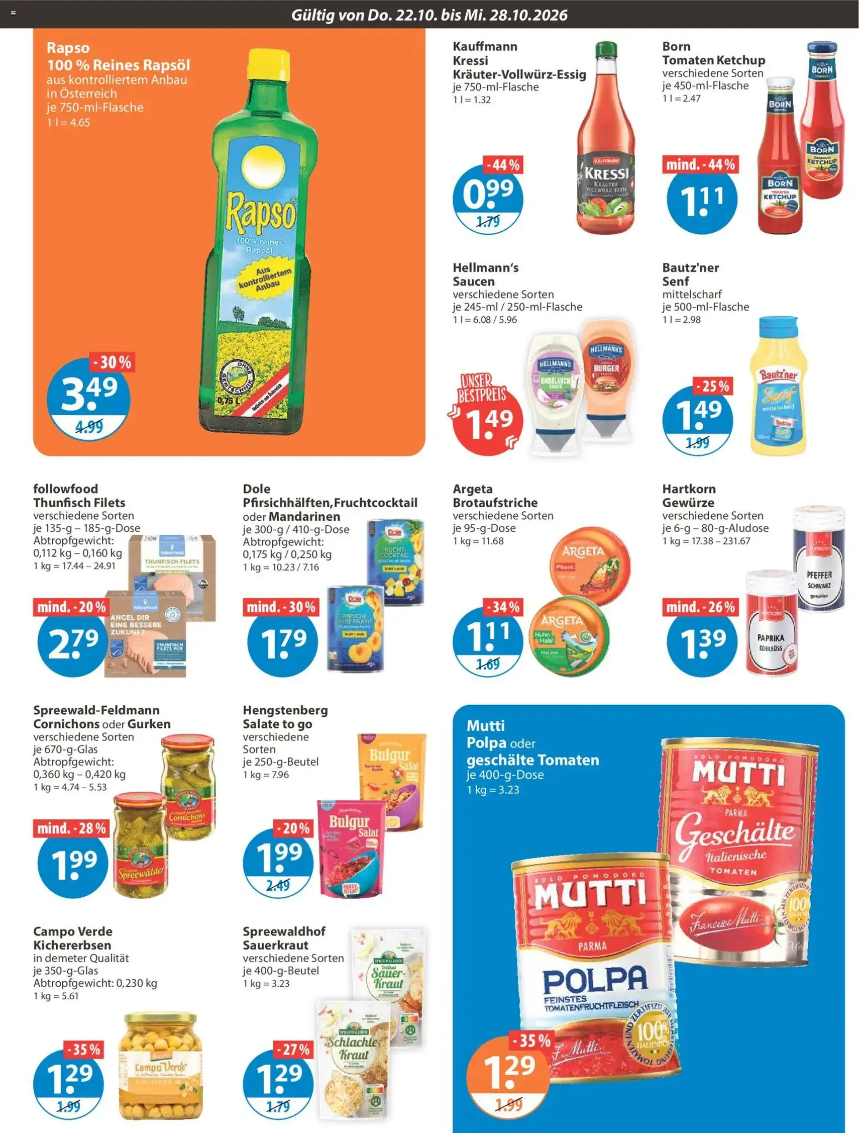 V-Markt Angebote - Gültiger Prospekt ab 22.10.2026, Seite 7 von insgesamt 30