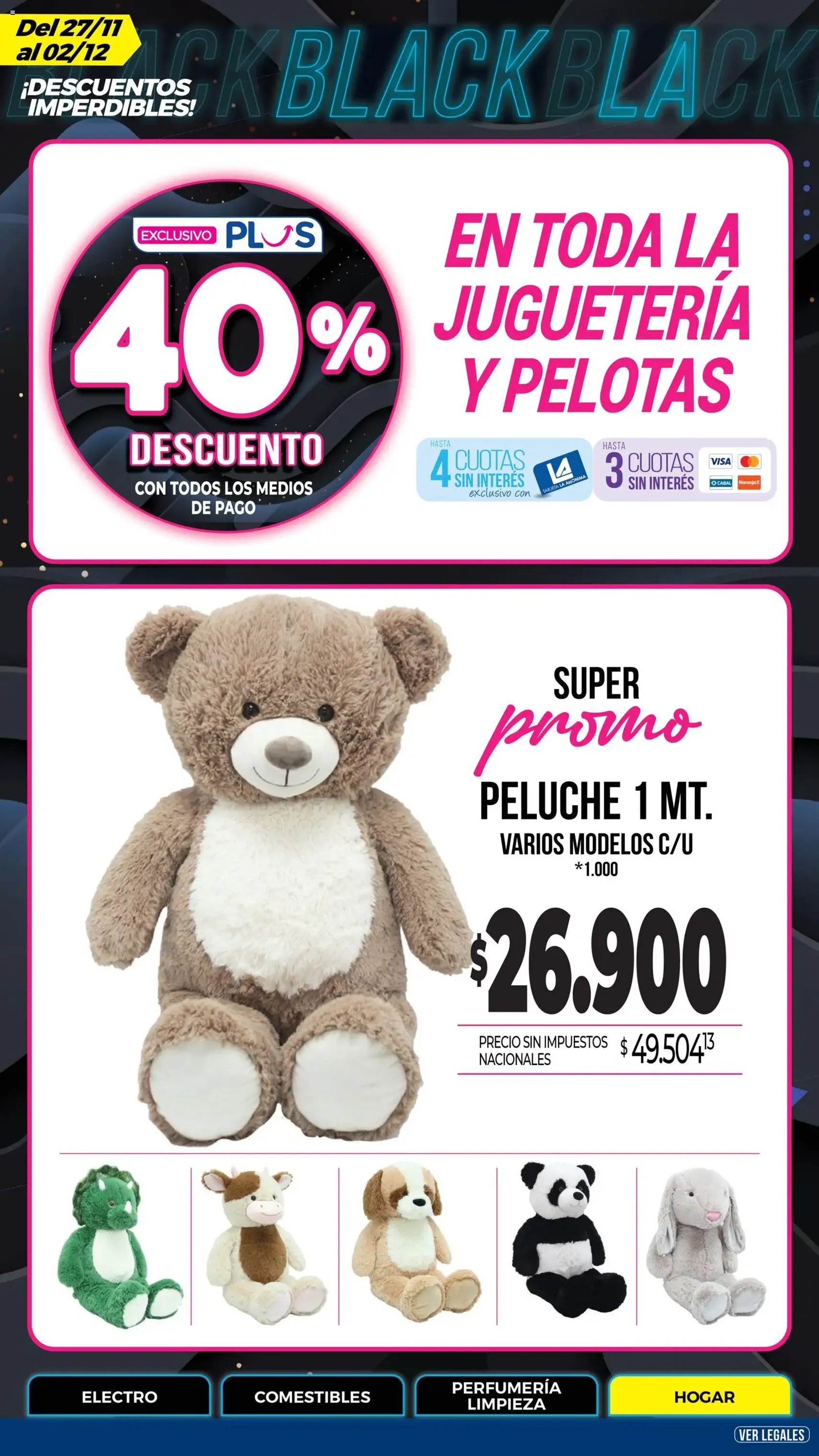 La Anonima - Black Friday - folleto válido desde 27/11/2025 página 42 de 45