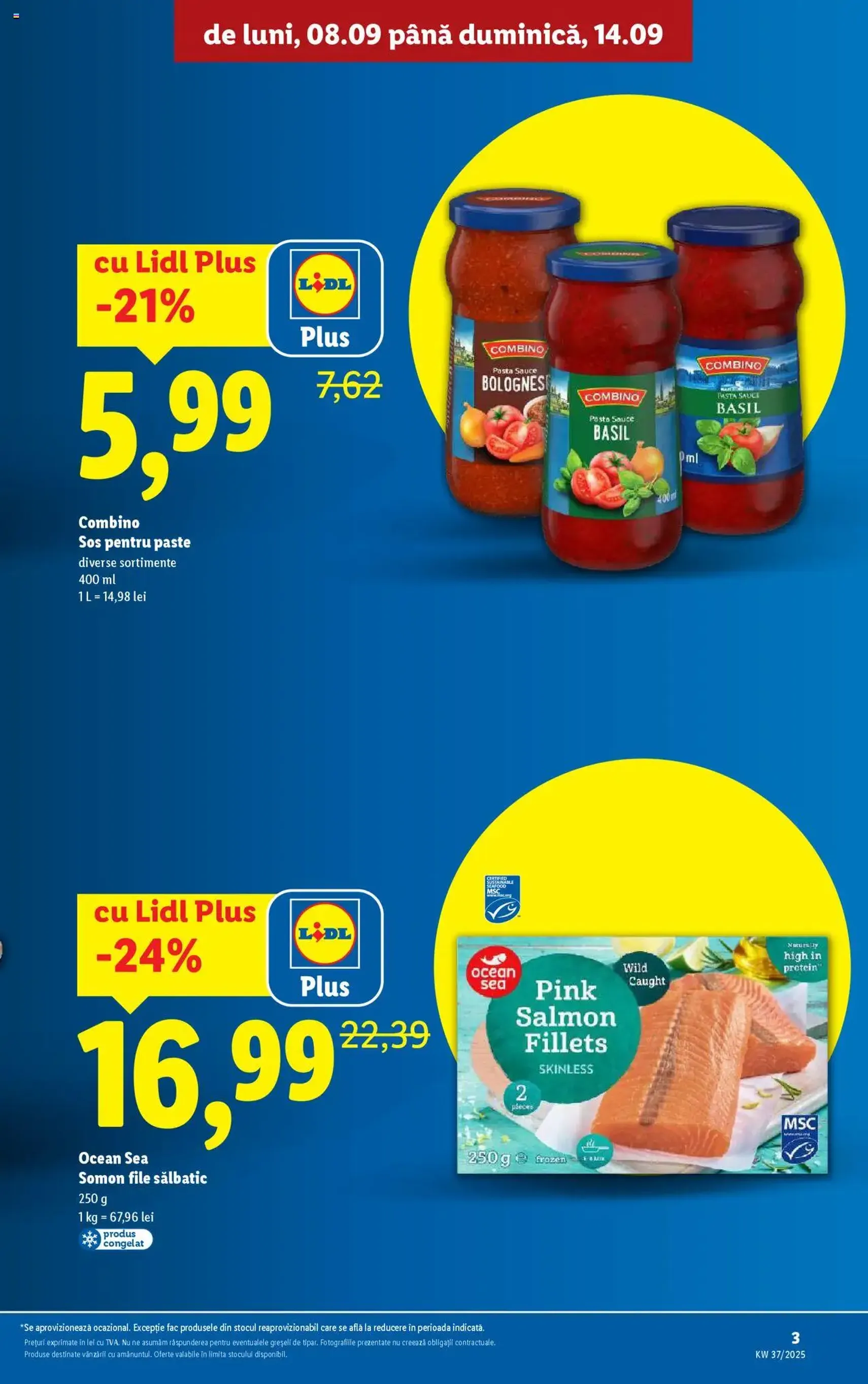 Catalog Lidl - cataloage valabile începând cu 08.09.2025 pagina 3 din 68 Catalog Lidl - cataloage valabile începând cu 08.09.2025 pagina 3 din 68