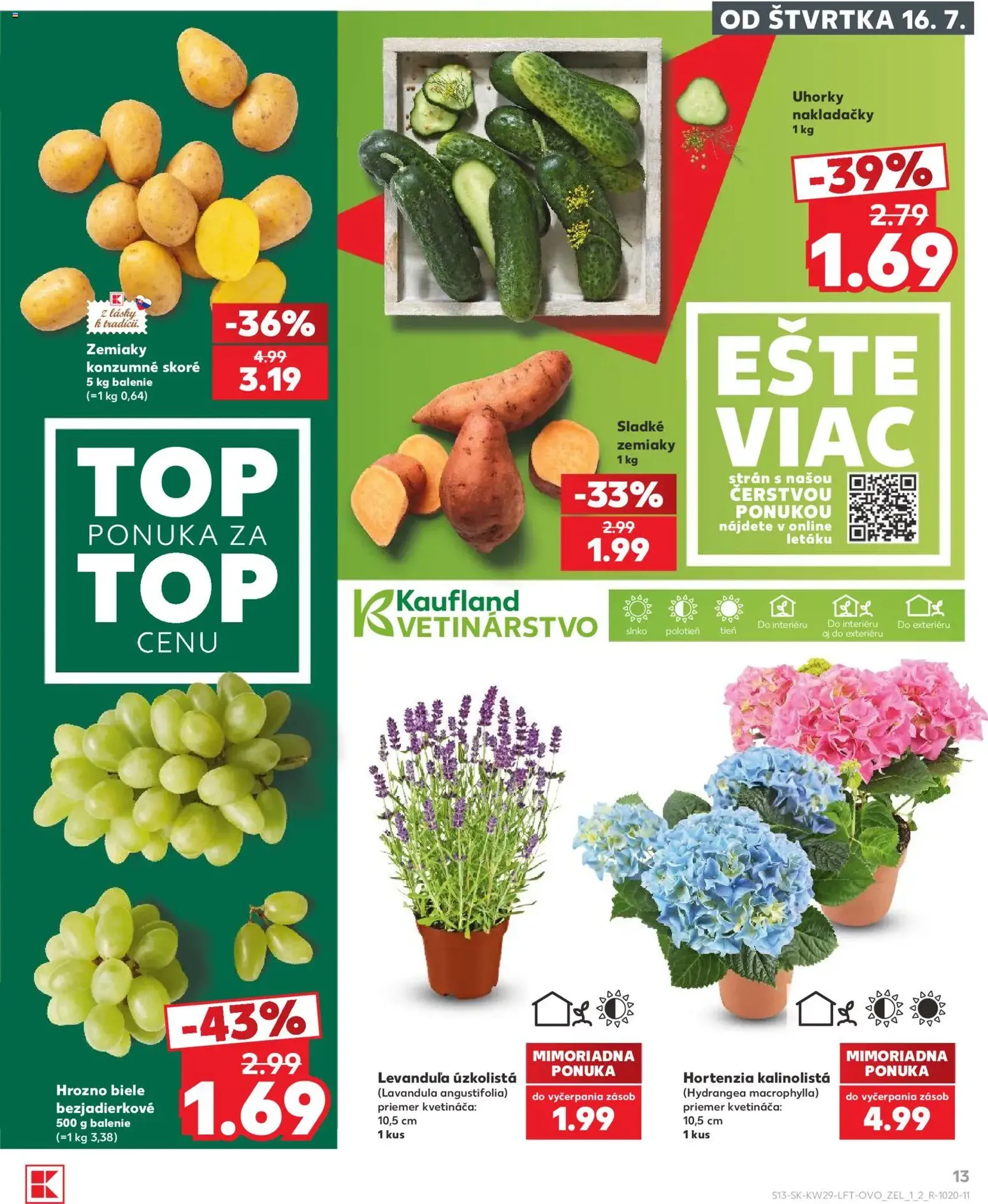 Kaufland SK akciós újság - 2026.07.16. érvényes szórólap 13 oldal 86 oldalból