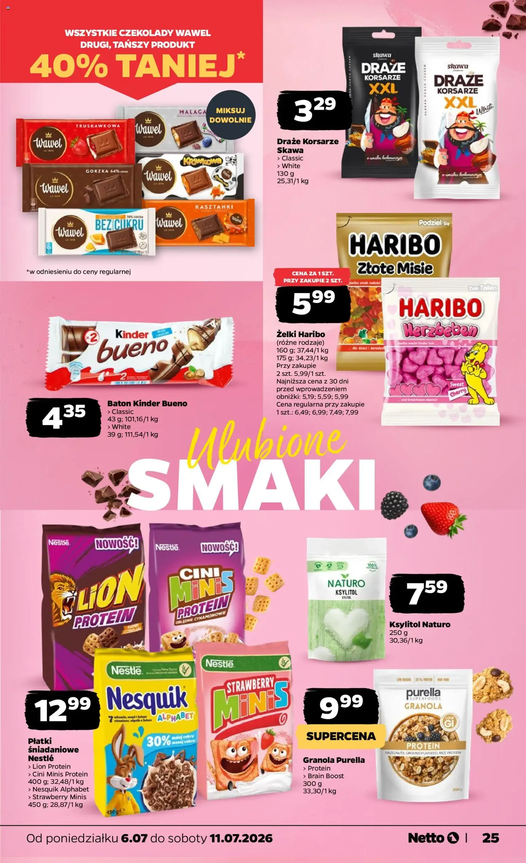 Netto gazetka od poniedziałku spożywcza - ważny gazetka od 06.07.2026 strona 25 z 35