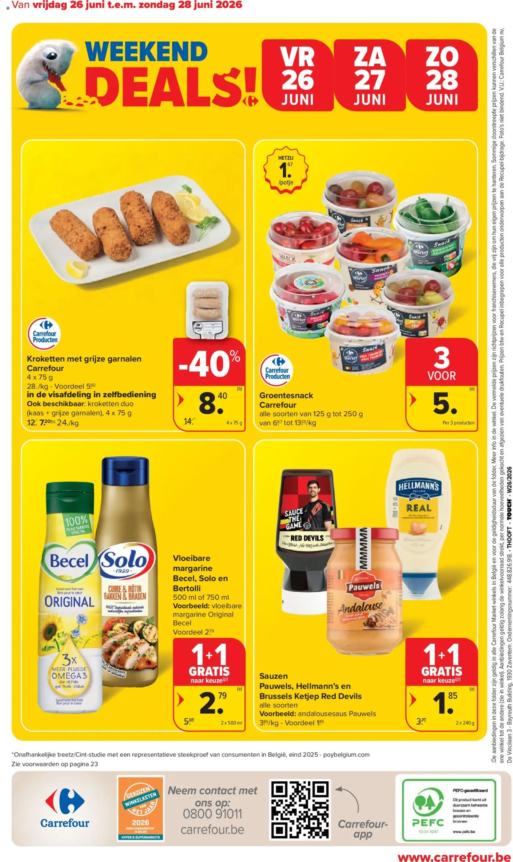 Carrefour market folder week 26 - geldige folder vanaf 24/06/2026 pagina 24 van 24