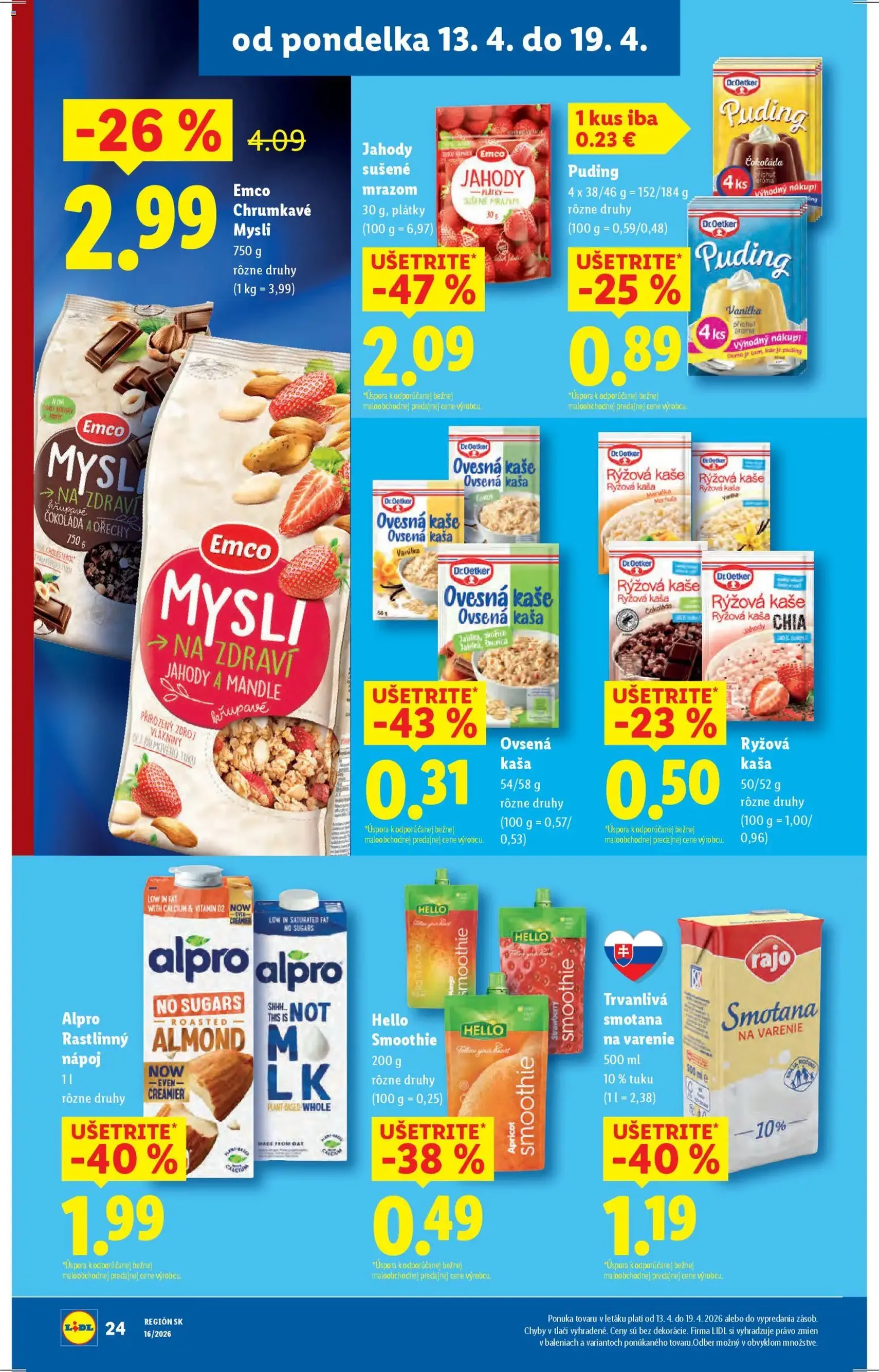 Lidl leták - platný leták od 13.04.2026 strana 26 z 89