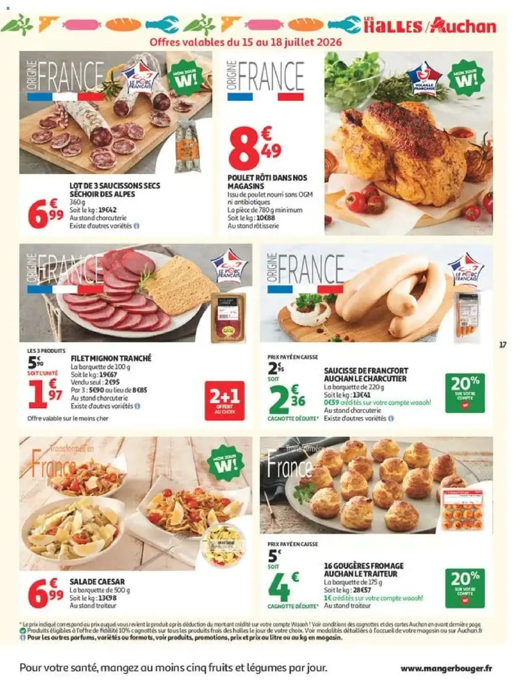 Auchan prospectus - brochure valable à partir du 15/07/2026, page 17 sur 52