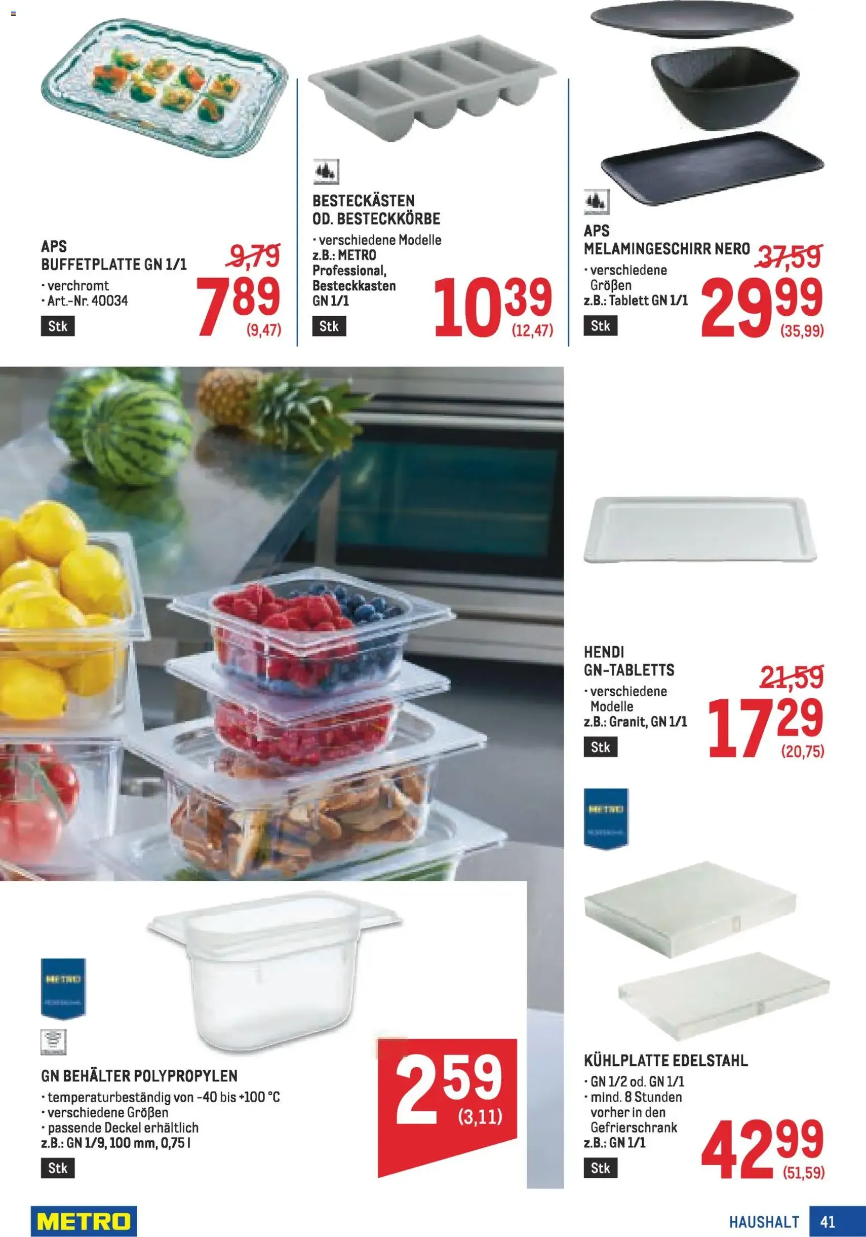 Metro angebote Profi - Gültiger Prospekt ab 05.03.2026, Seite 41 von insgesamt 72
