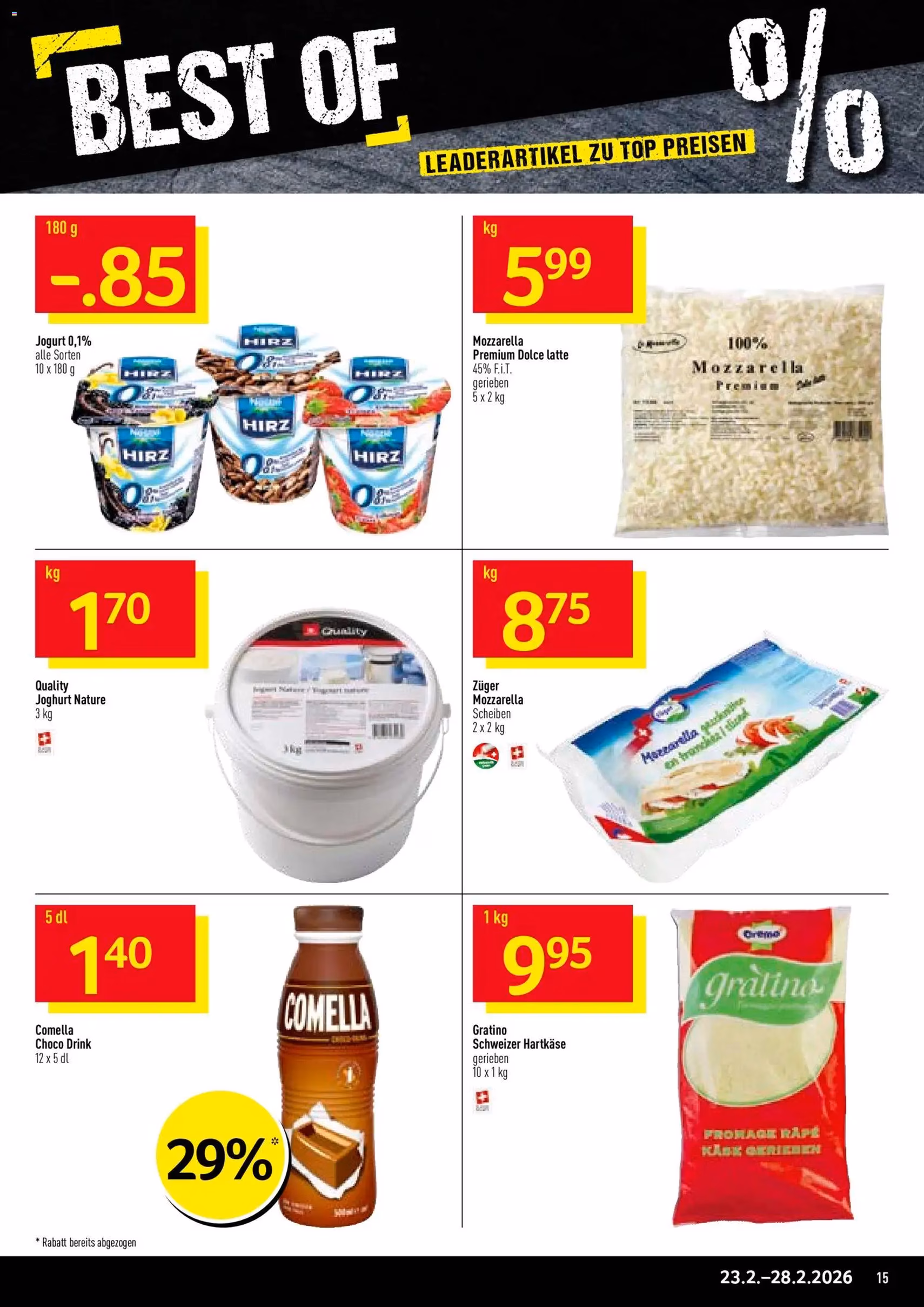 Prodega Aktionen - Gültiger Prospekt ab 23.02.2026, Seite 15 von insgesamt 36