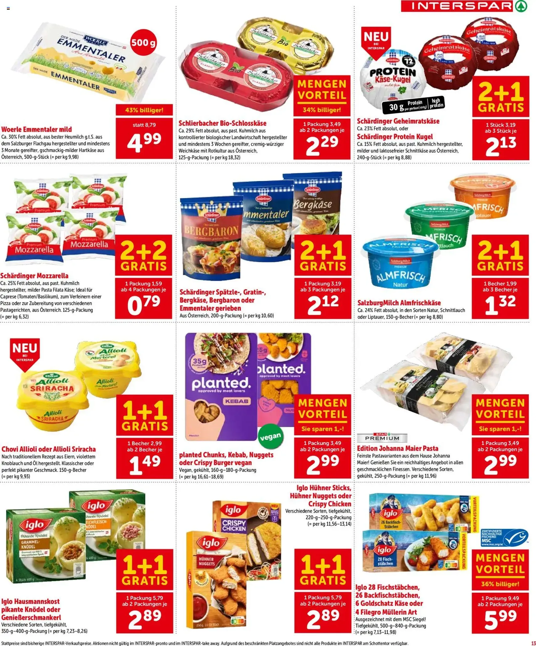 Interspar Flugblatt - Gültiger Prospekt ab 24.09.2026, Seite 13 von insgesamt 24