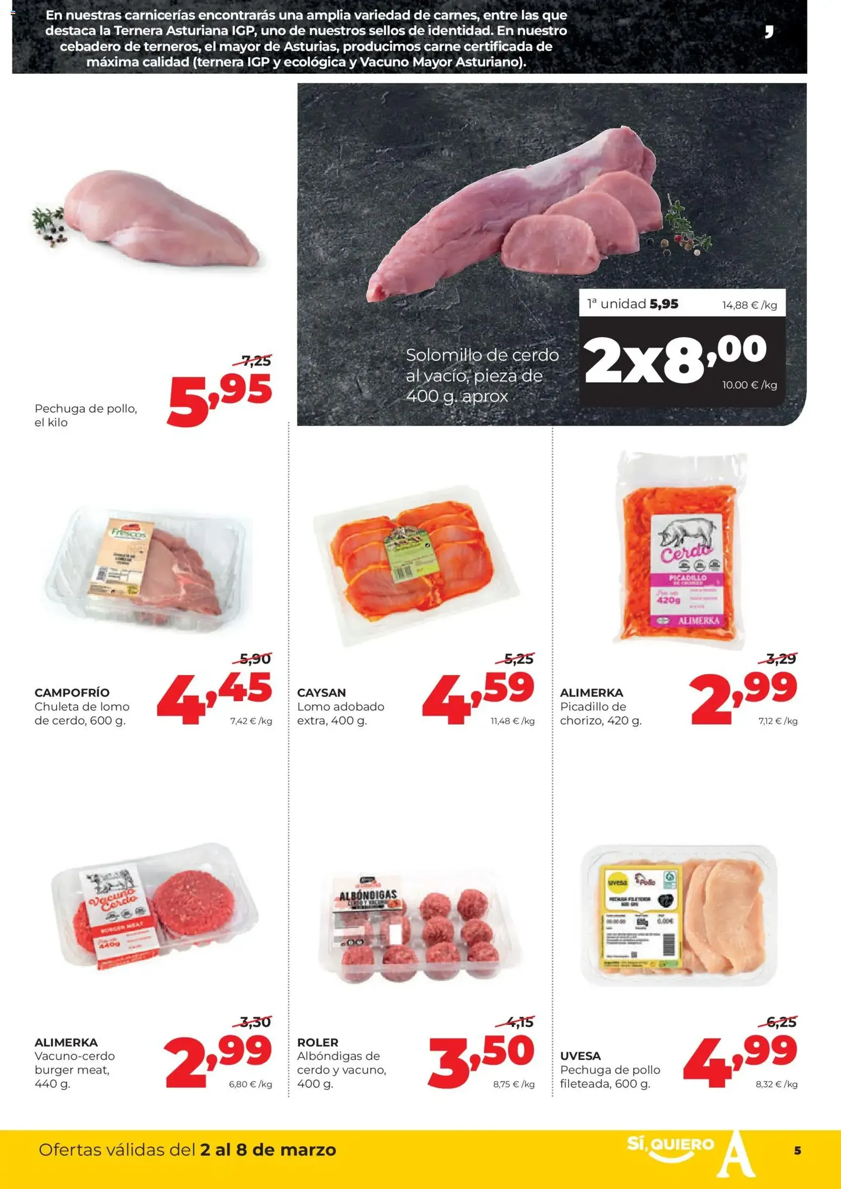 Alimerka folleto Asturias - folleto válido desde 02/03/2026 página 5 de 16