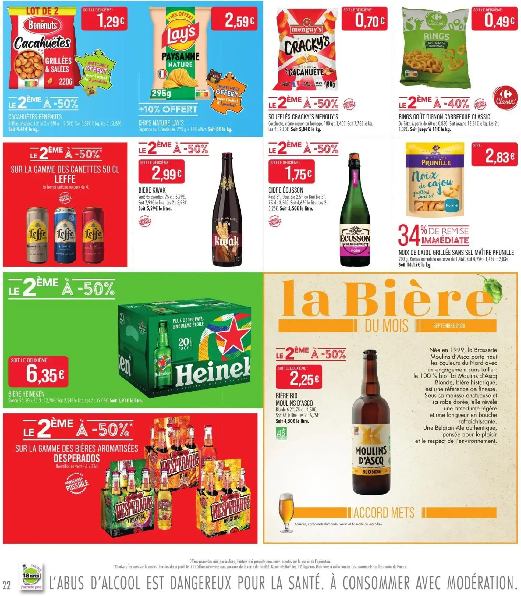 Match Supermarché catalogue - brochure valable à partir du 25/08/2026, page 22 sur 26
