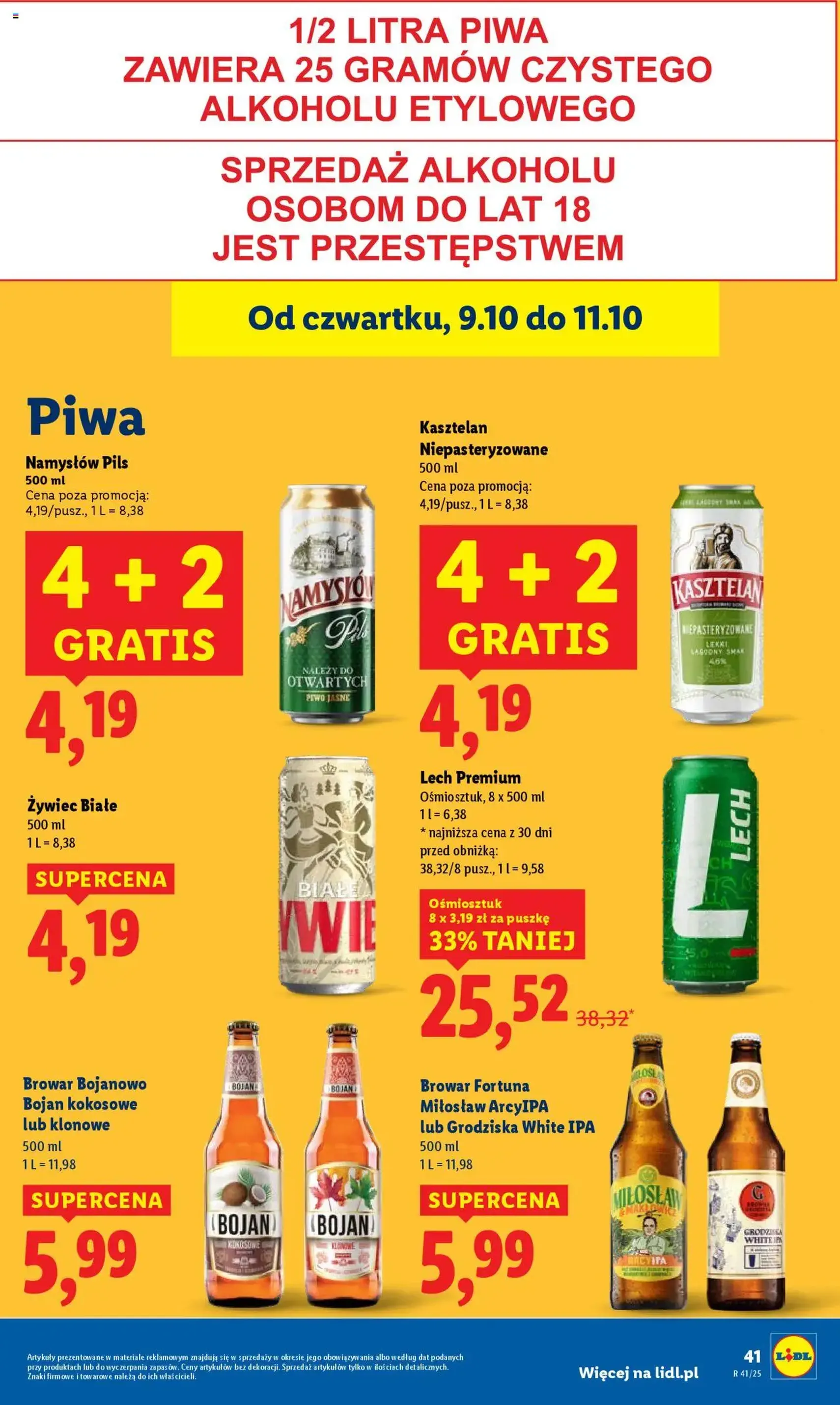 Lidl Gazetka - ważny gazetka od 09.10.2025 strona 47 z 65