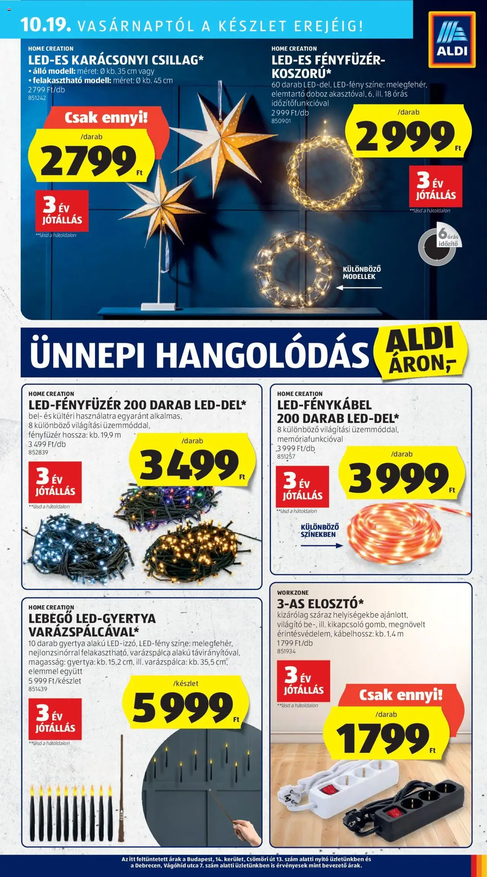 Aldi Akciós újság - 2025.10.16. érvényes szórólap 41 oldal 50 oldalból Aldi Akciós újság - 2025.10.16. érvényes szórólap 41 oldal 50 oldalból