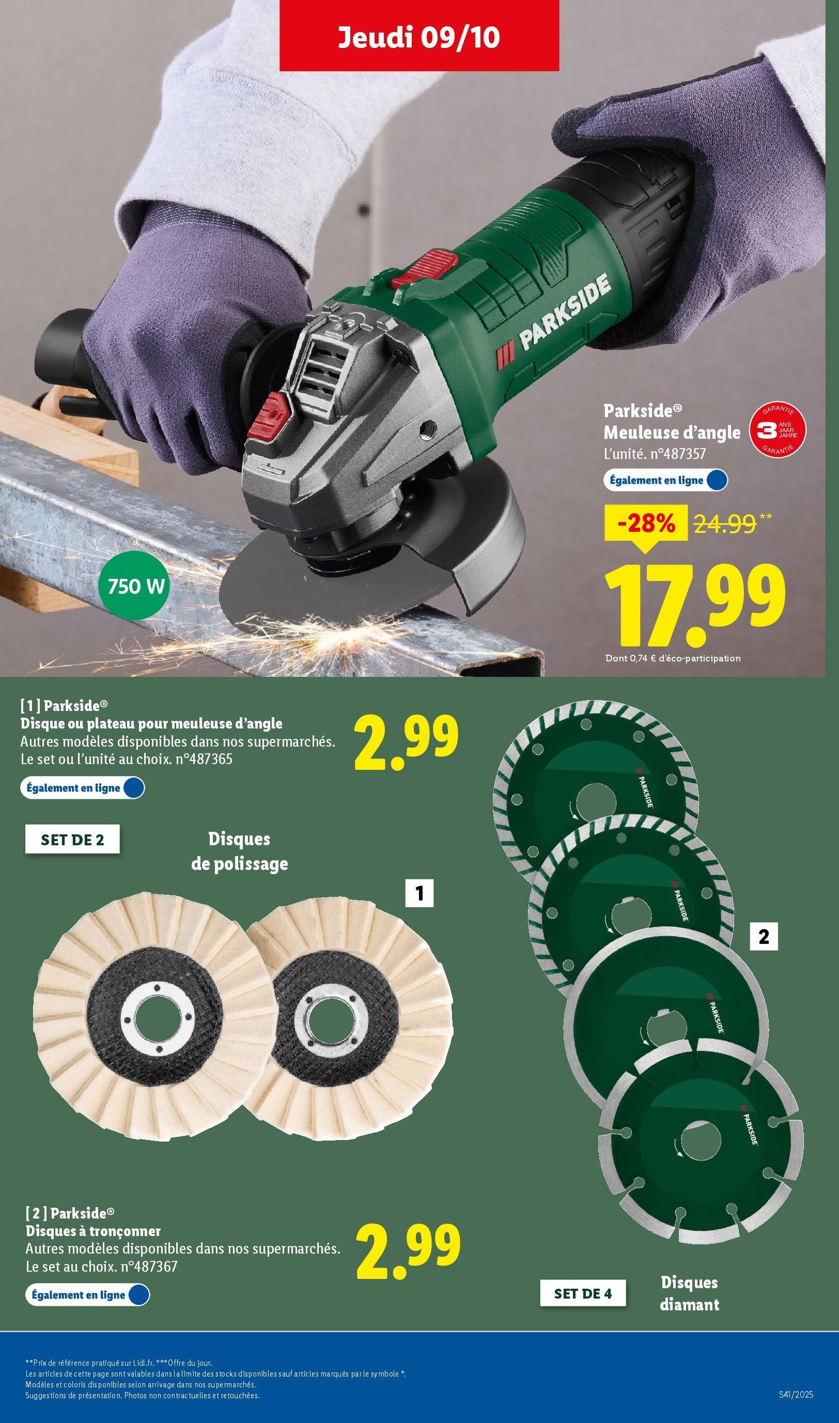 LIDL catalogue semaine 41 - brochure valable à partir du 09/10/2025, page 49 sur 73