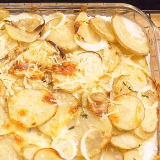 Recipe preview Easy homemade creamy potato bake recipe