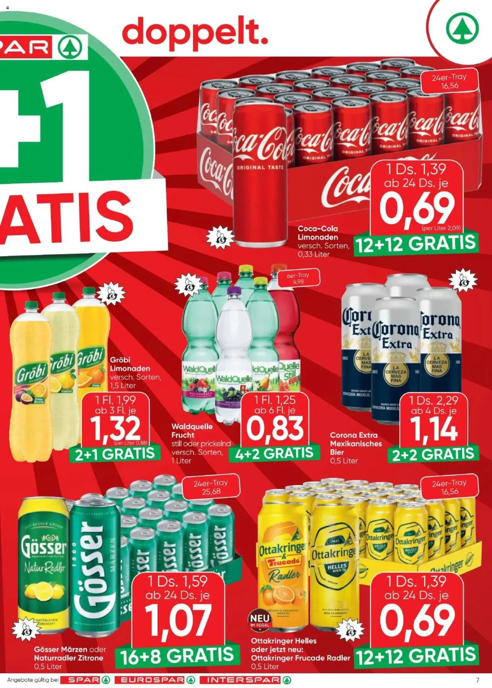 Spar - Flugblatt - Gültiger Prospekt ab 09.04.2026, Seite 7 von insgesamt 20