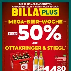 Billa Plus Flugblatt - Prospekt Vorschau gültig ab 16.04.2026