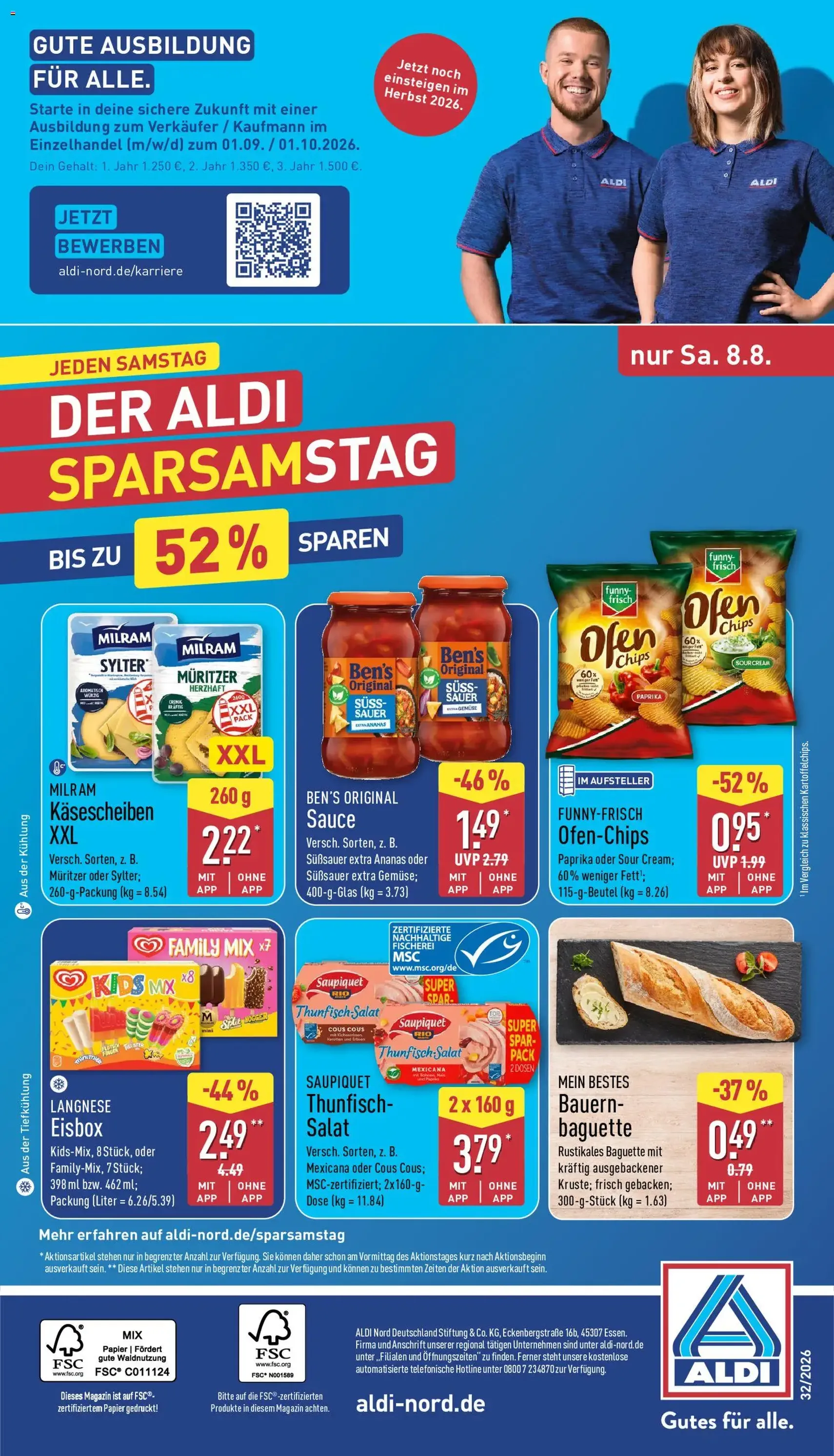 Aldi Prospekt - Gültiger Prospekt ab 03.08.2026, Seite 32 von insgesamt 40