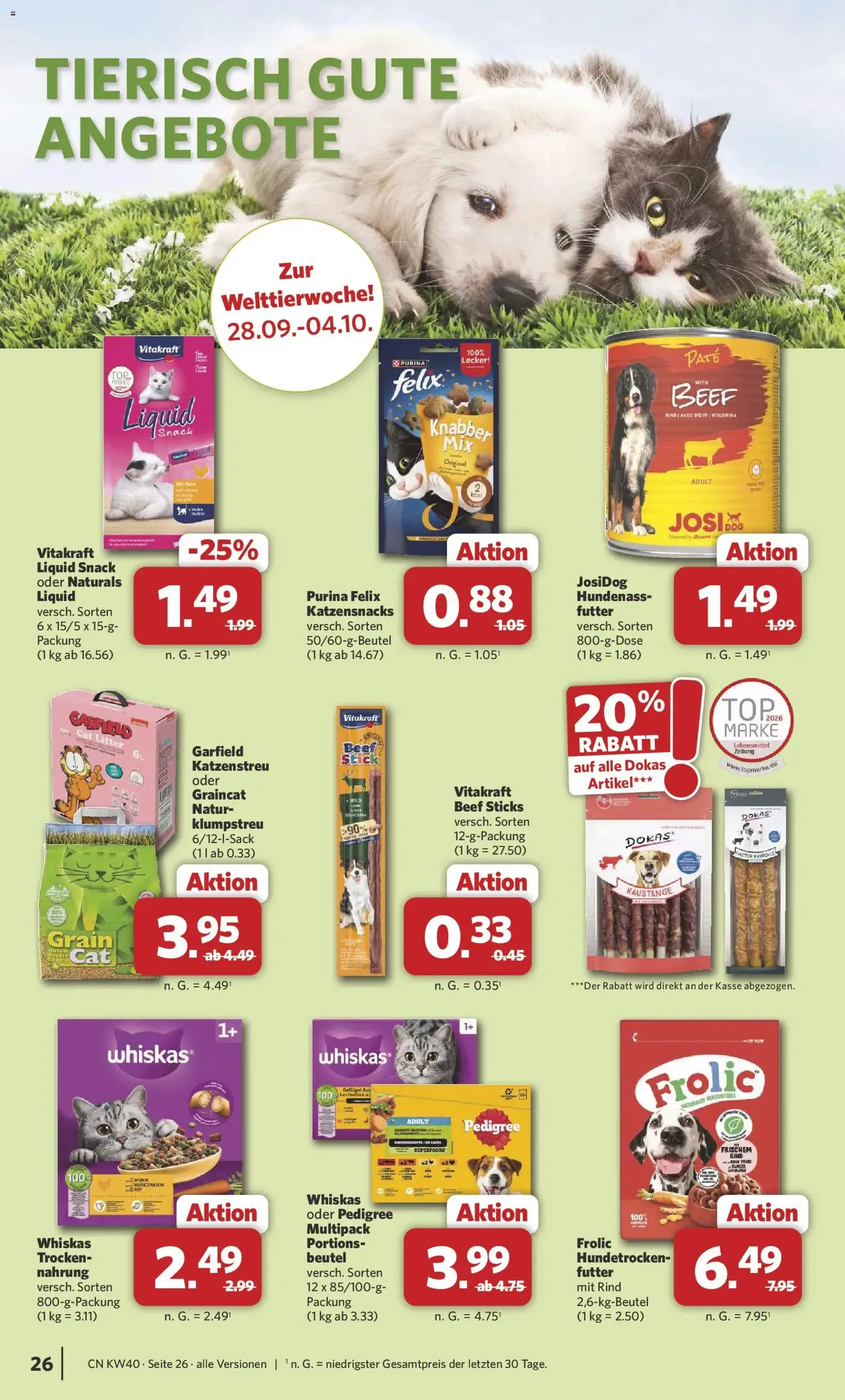 Combi Prospekt - Gültiger Prospekt ab 28.09.2026, Seite 26 von insgesamt 35