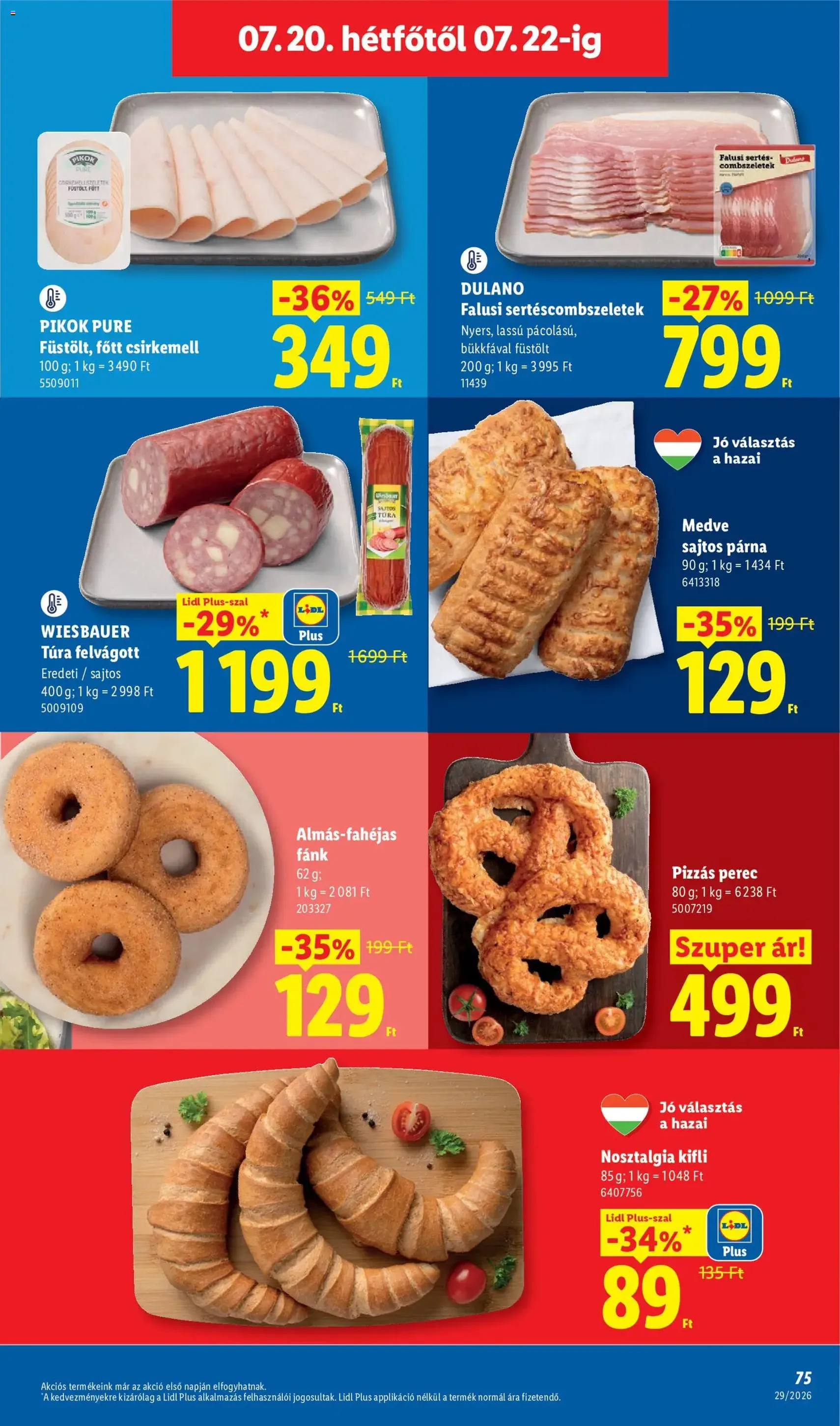 Lidl akciós újság - 2026.07.16. érvényes szórólap 75 oldal 88 oldalból
