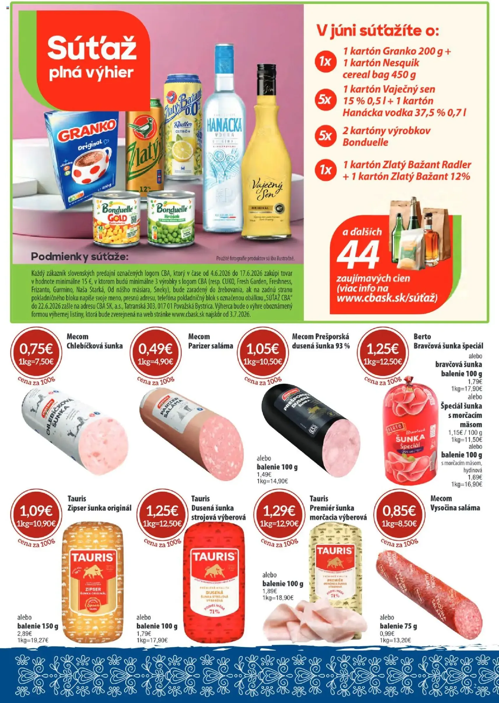 Sintra leták - platný leták od 04.06.2026 strana 2 z 24