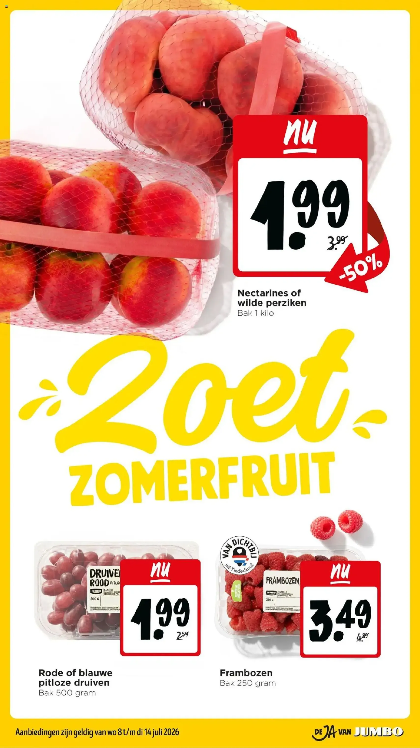 Jumbo folder week 28 - geldige folder vanaf 08-07-2026 pagina 3 van 35
