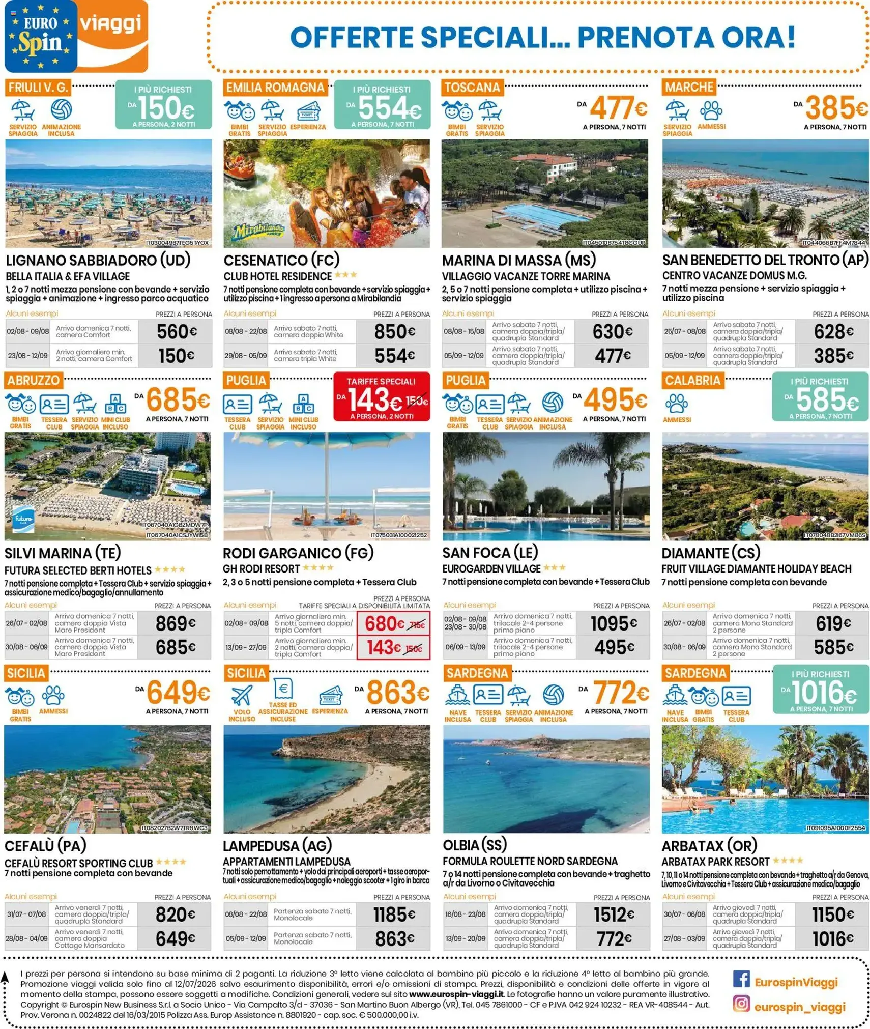 Eurospin volantino - volantino valido dal 16/07/2026 pagina 16 di 18