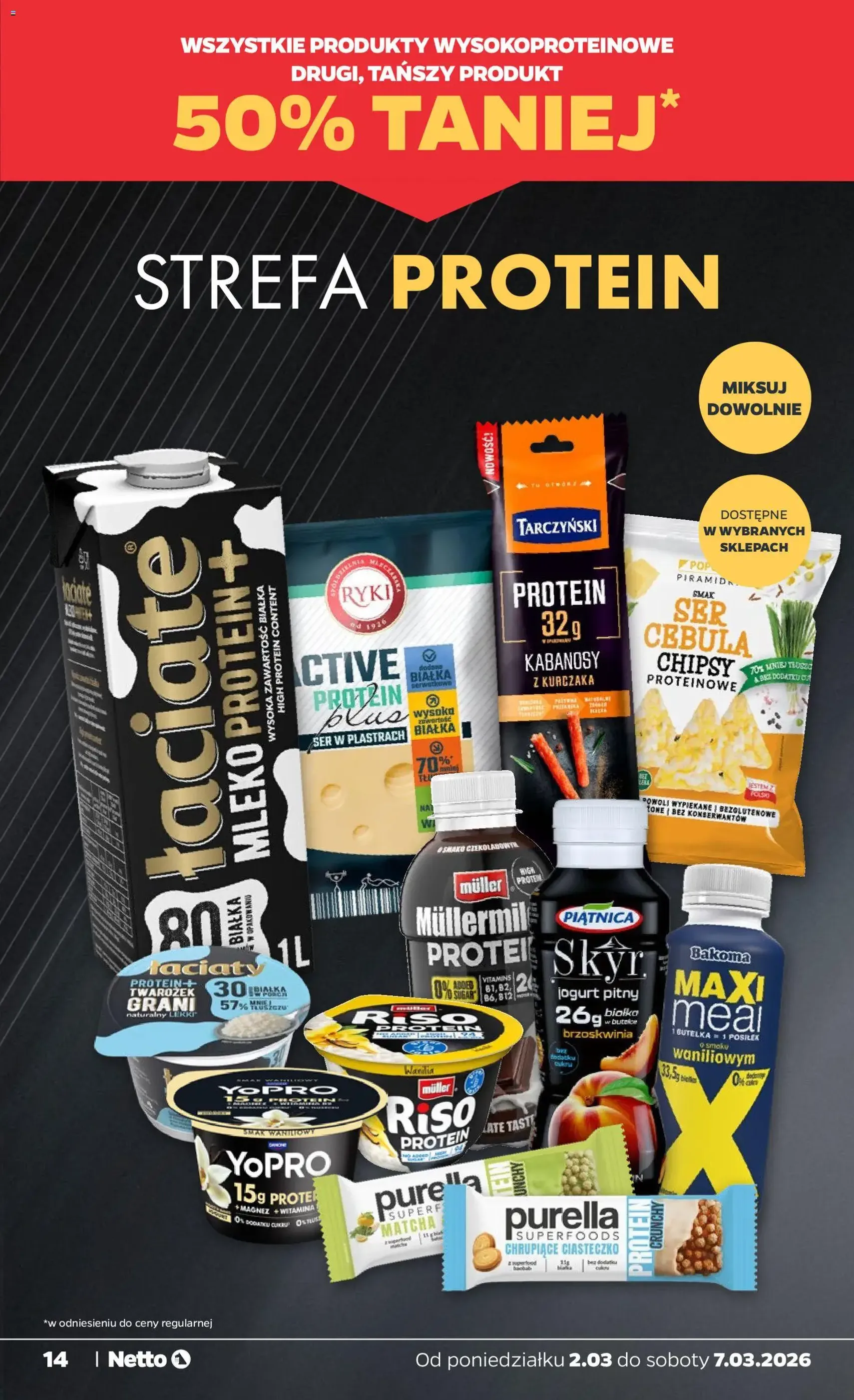 Netto gazetka od poniedziałku spożywcza - ważny gazetka od 02.03.2026 strona 14 z 33