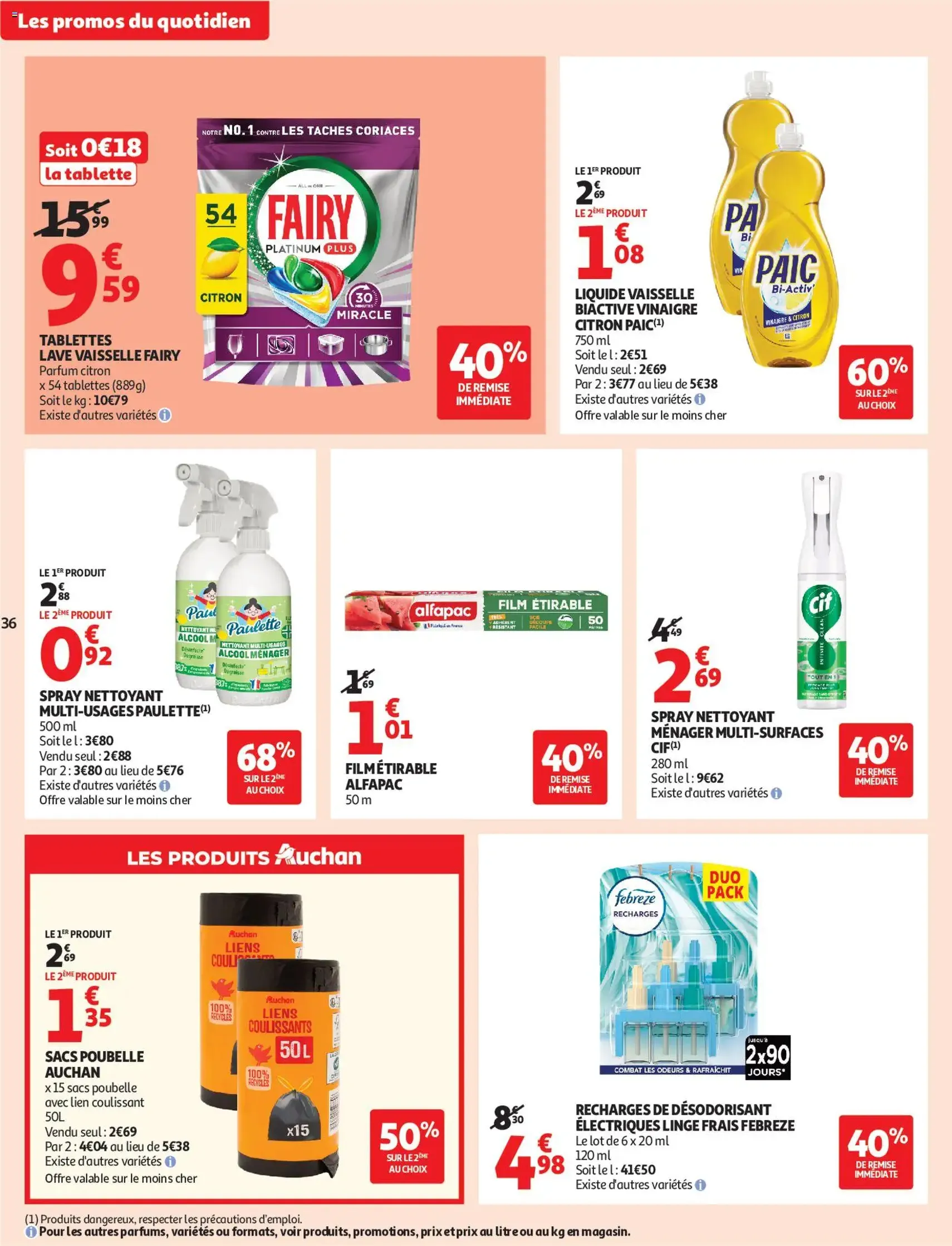 Auchan prospectus - brochure valable à partir du 19/05/2026, page 37 sur 62