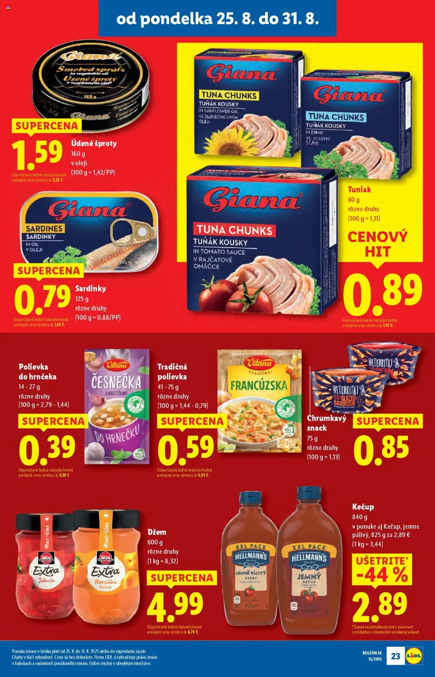 Lidl leták - platný leták od 25.08.2025 strana 31 z 101 Lidl leták - platný leták od 25.08.2025 strana 31 z 101