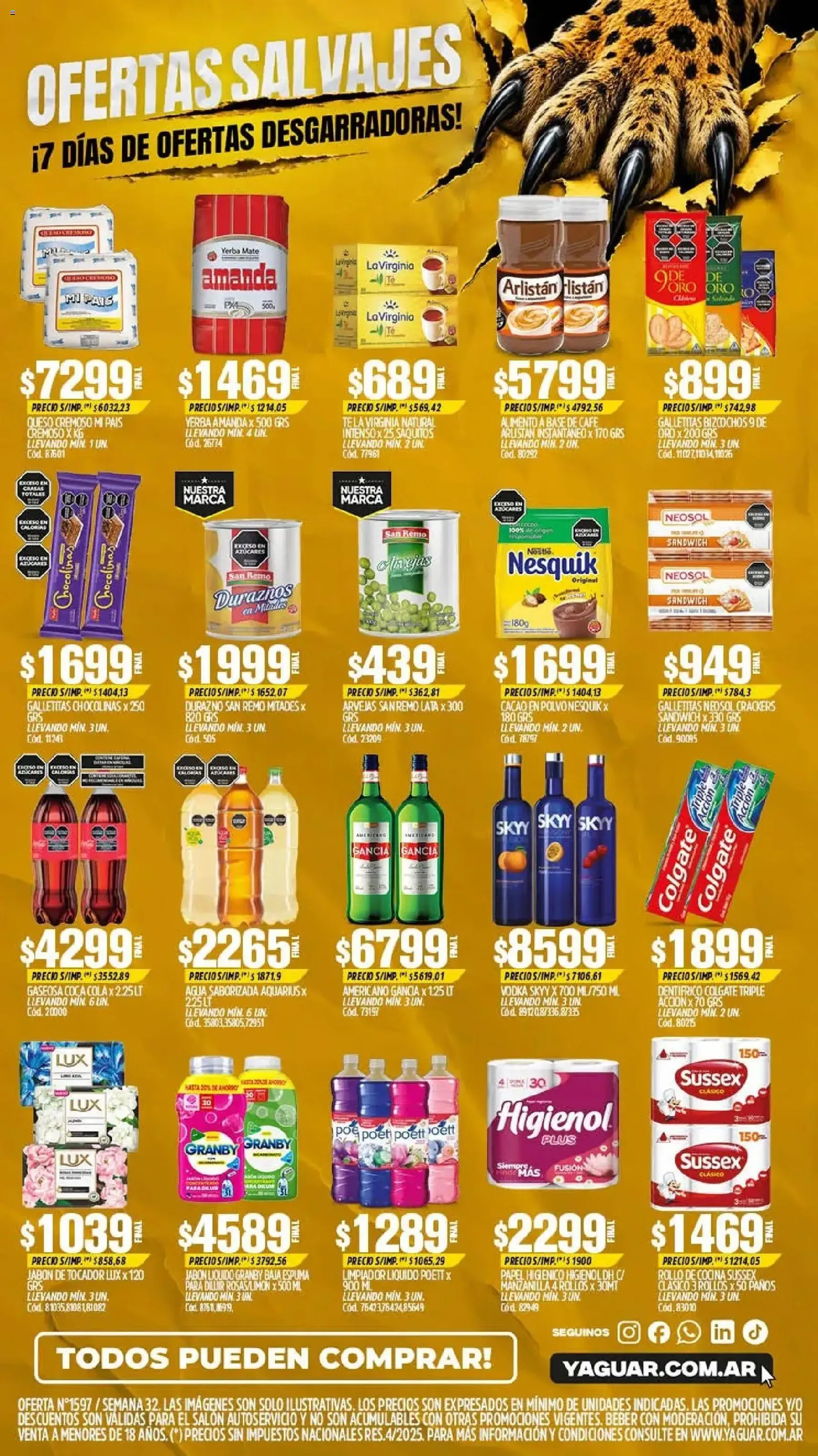 Yaguar catálogo - folleto válido desde 03/08/2026 página 2 de 22