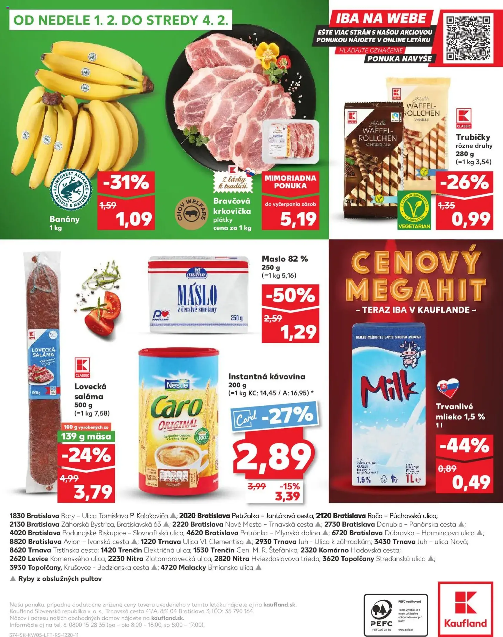 Kaufland leták - platný leták od 29.01.2026 strana 74 z 74