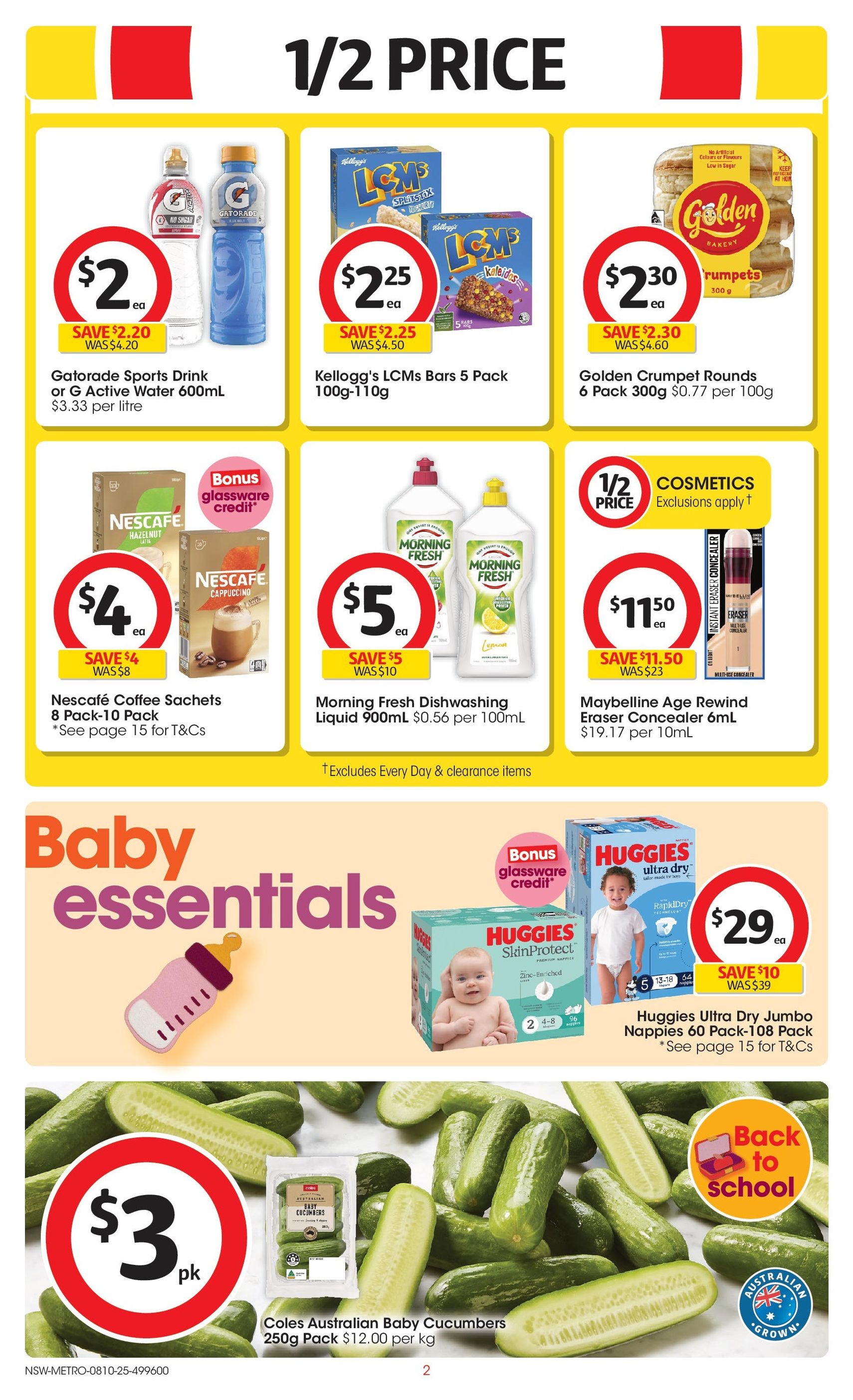 Coles Catalogue NSW - valid flyer from 08/10/2025, page 2 of 49