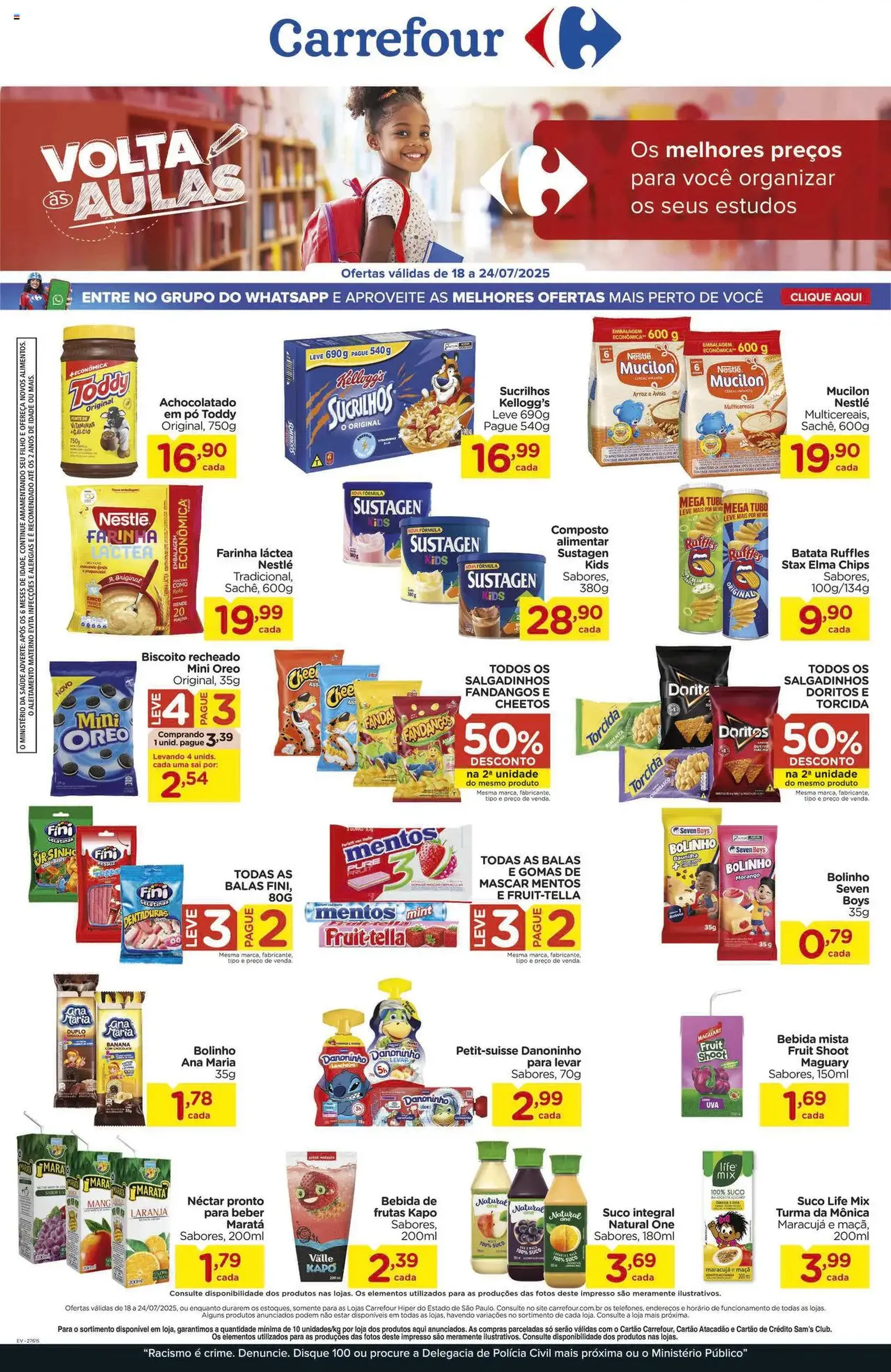 Carrefour - Ofertas da semana - folheto válido a partir de 18/07/2025 página 1 de 2