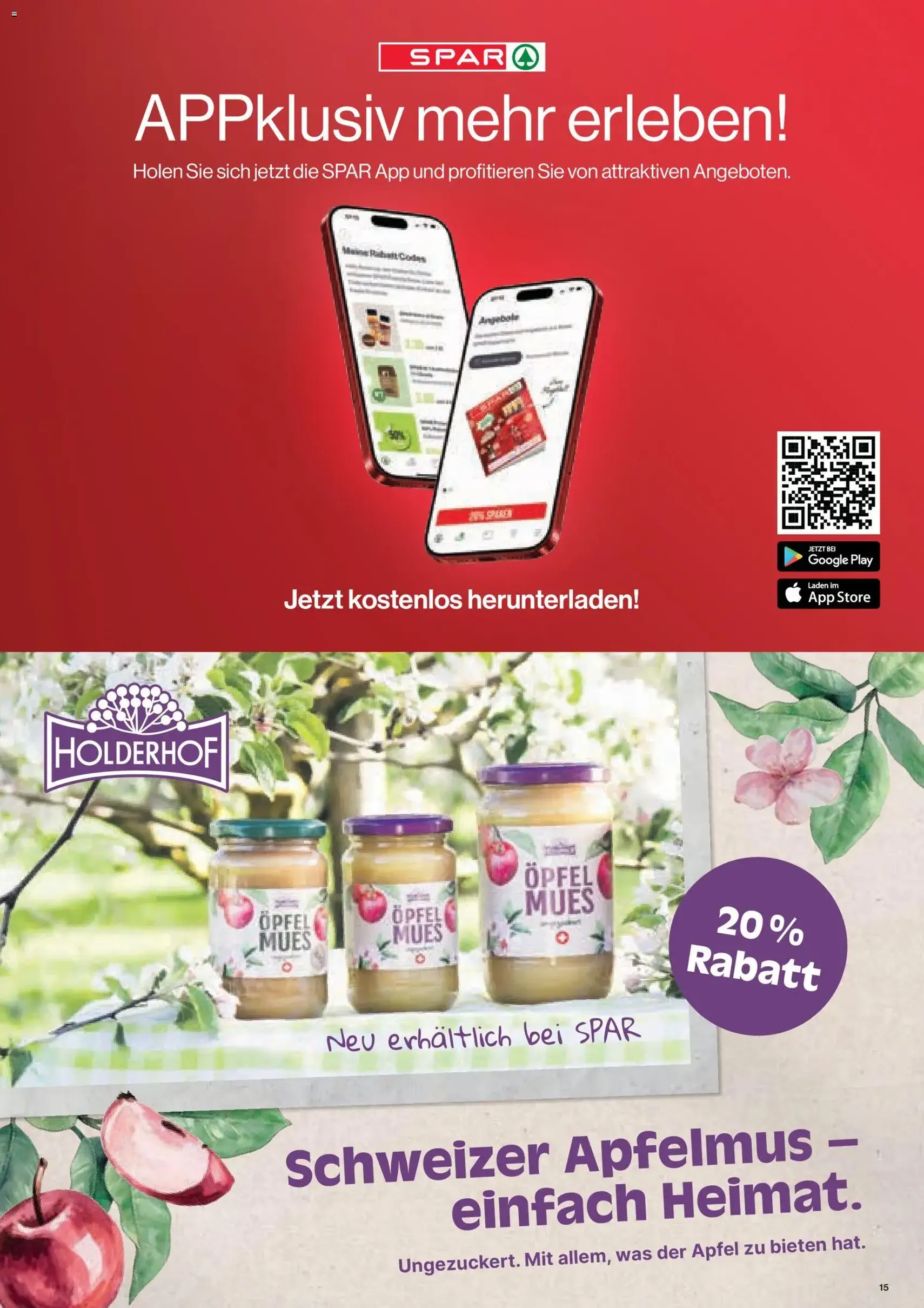 SPAR aktionen - Gültiger Prospekt ab 08.10.2026, Seite 15 von insgesamt 17