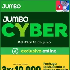 Vista previa del folleto Jumbo Cyber Day válido desde 31.05.2026