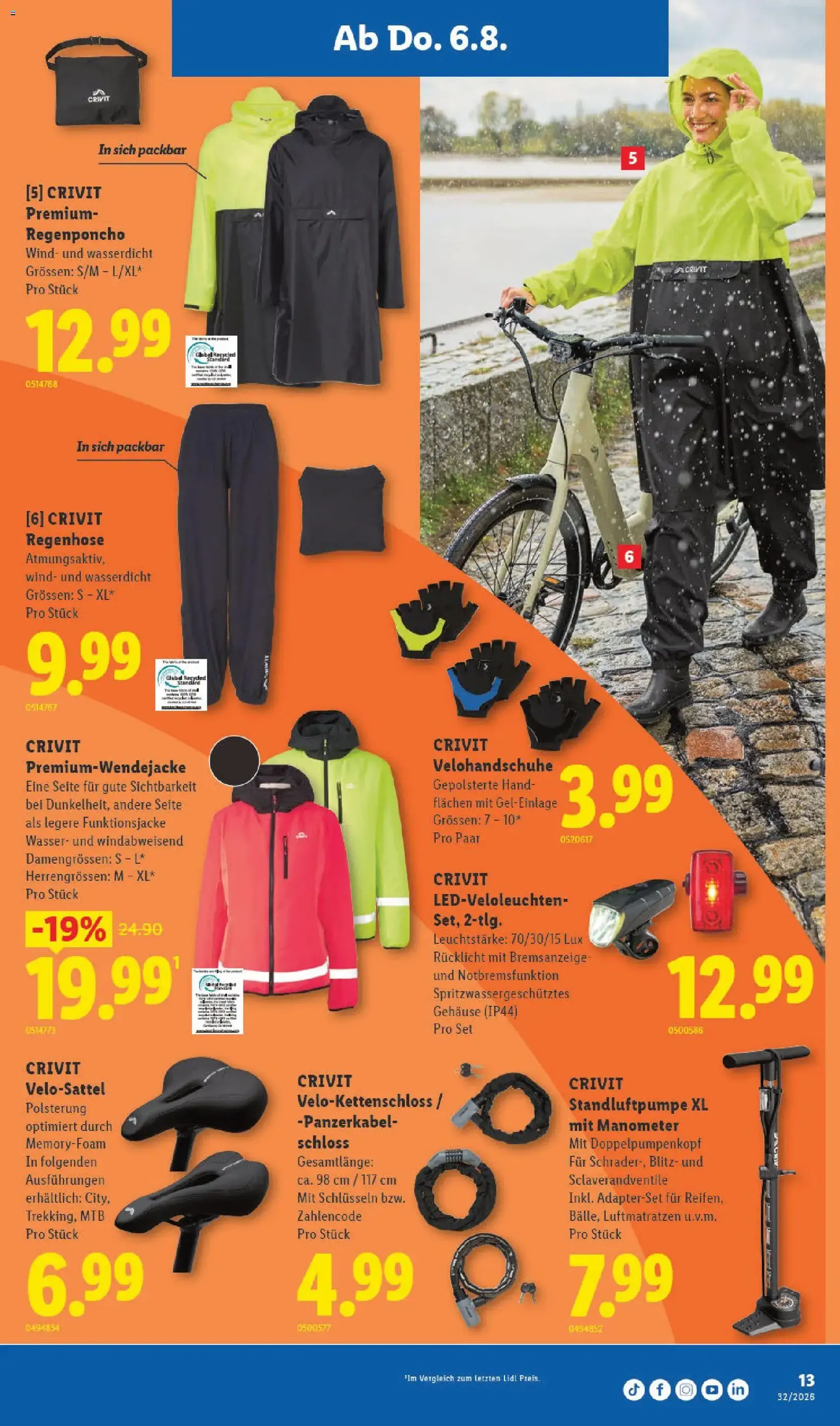 Lidl aktionen - Gültiger Prospekt ab 06.08.2026, Seite 13 von insgesamt 32