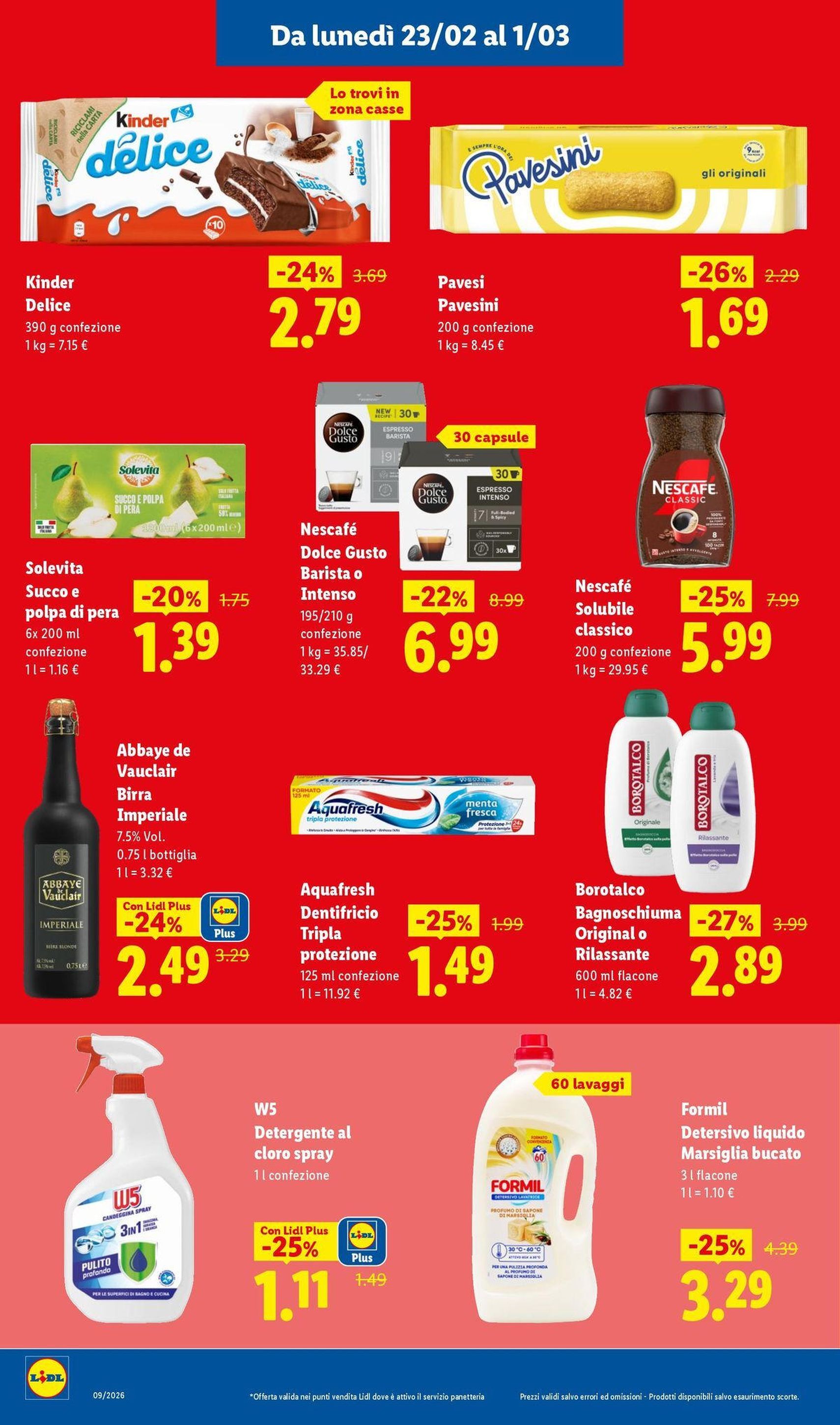 Volantino Lidl - volantino valido dal 23/02/2026 pagina 8 di 49