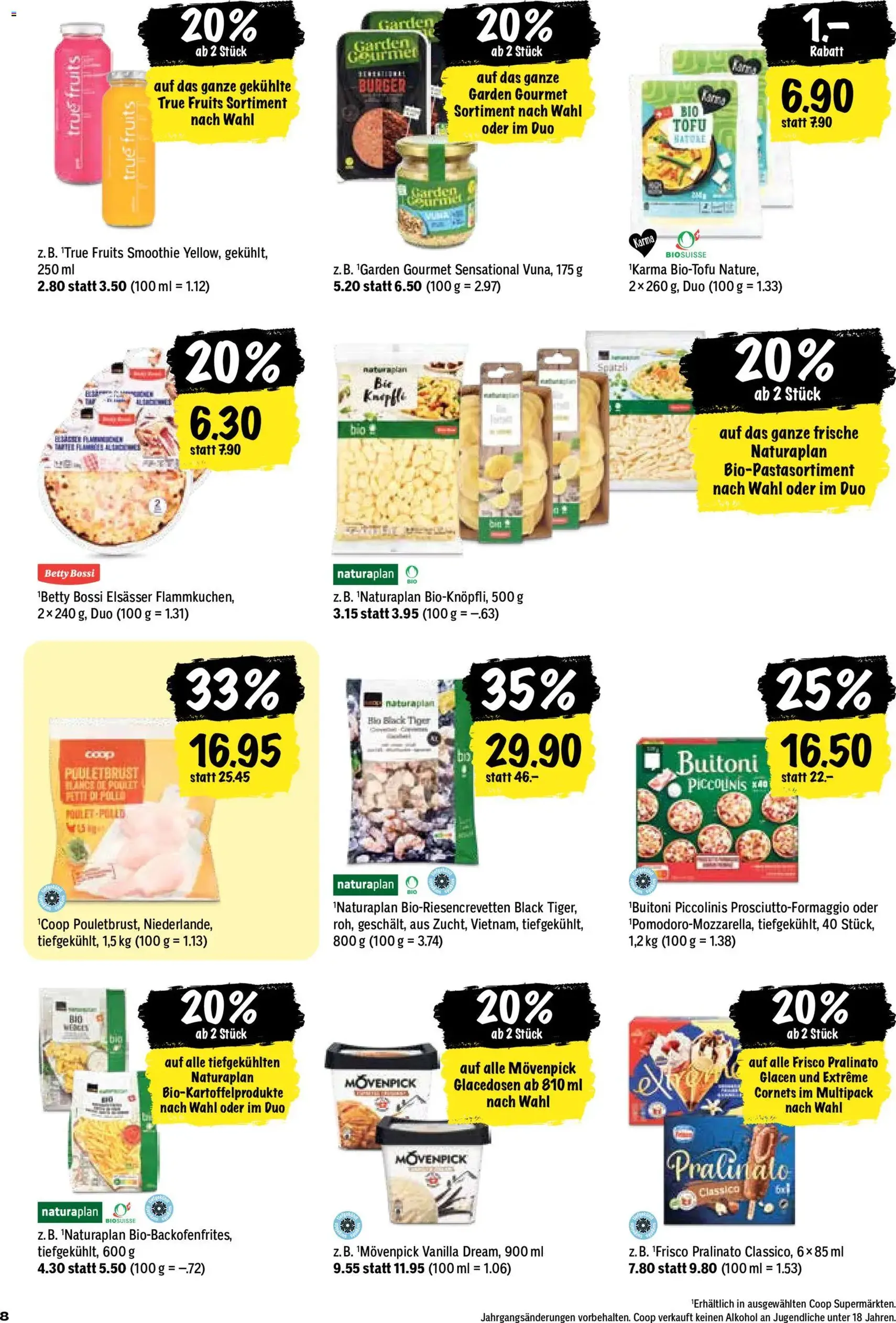 Coop aktionen - Gültiger Prospekt ab 10.09.2026, Seite 8 von insgesamt 24