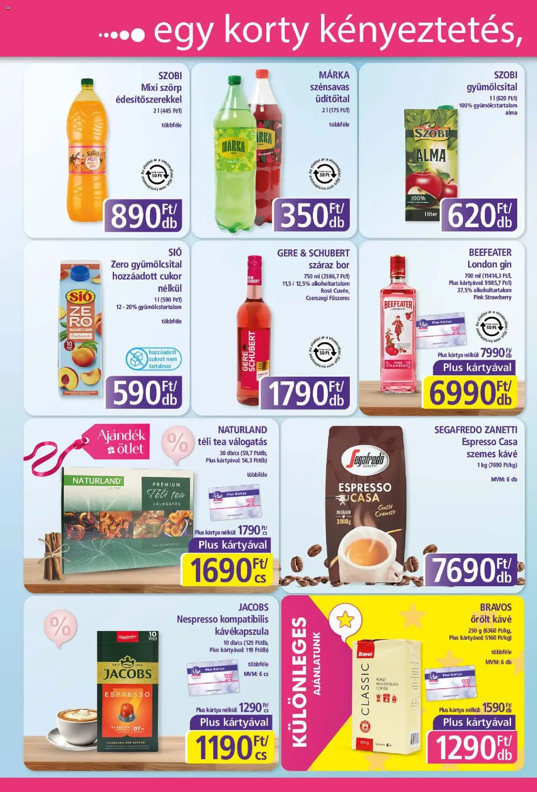 Plus Market Akciós újság - 2025.11.20. érvényes szórólap 8 oldal 12 oldalból