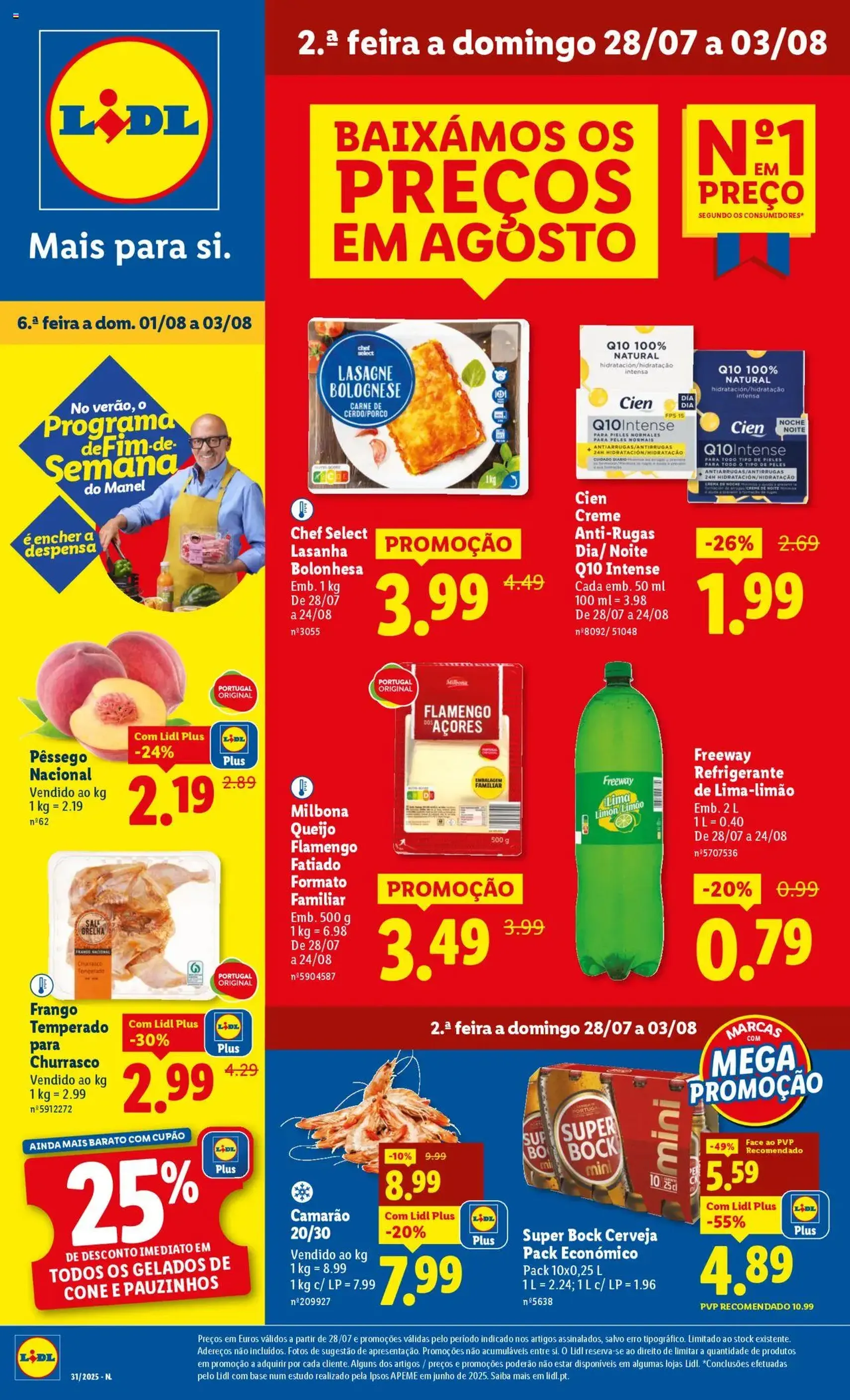 Lidl folheto - folheto válido a partir de 28/07/2025 página 1 de 40