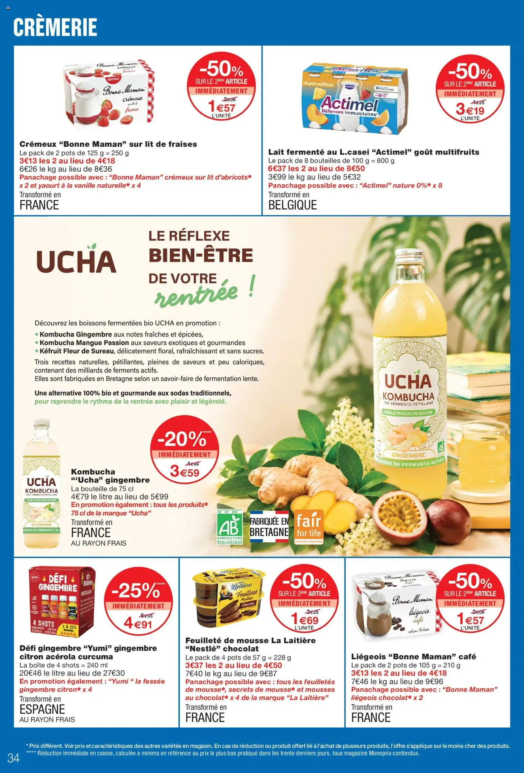 Monoprix catalogue - brochure valable à partir du 08/09/2026, page 34 sur 59