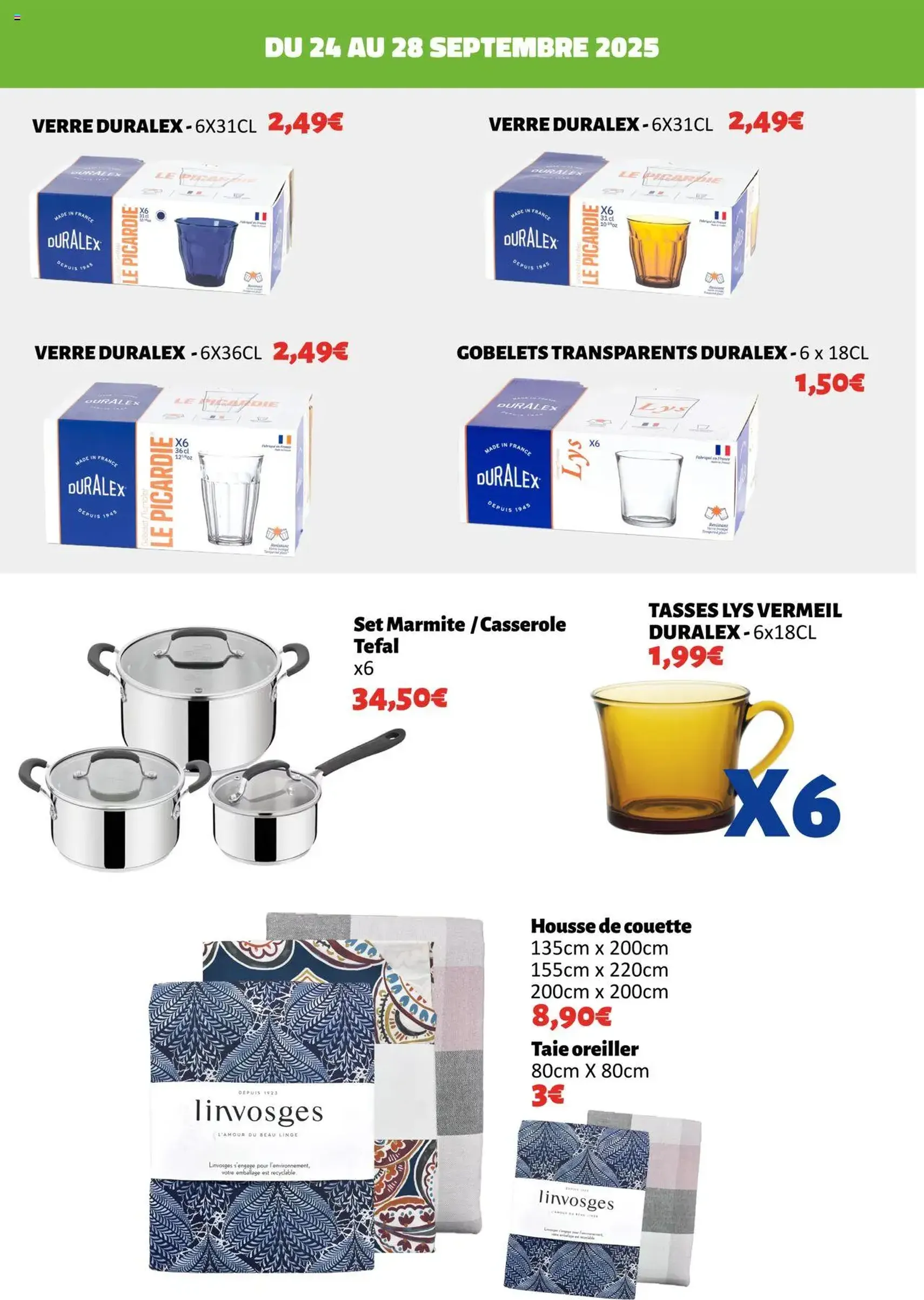 Hmarket catalogue - brochure valable à partir du 24/09/2025, page 12 sur 13