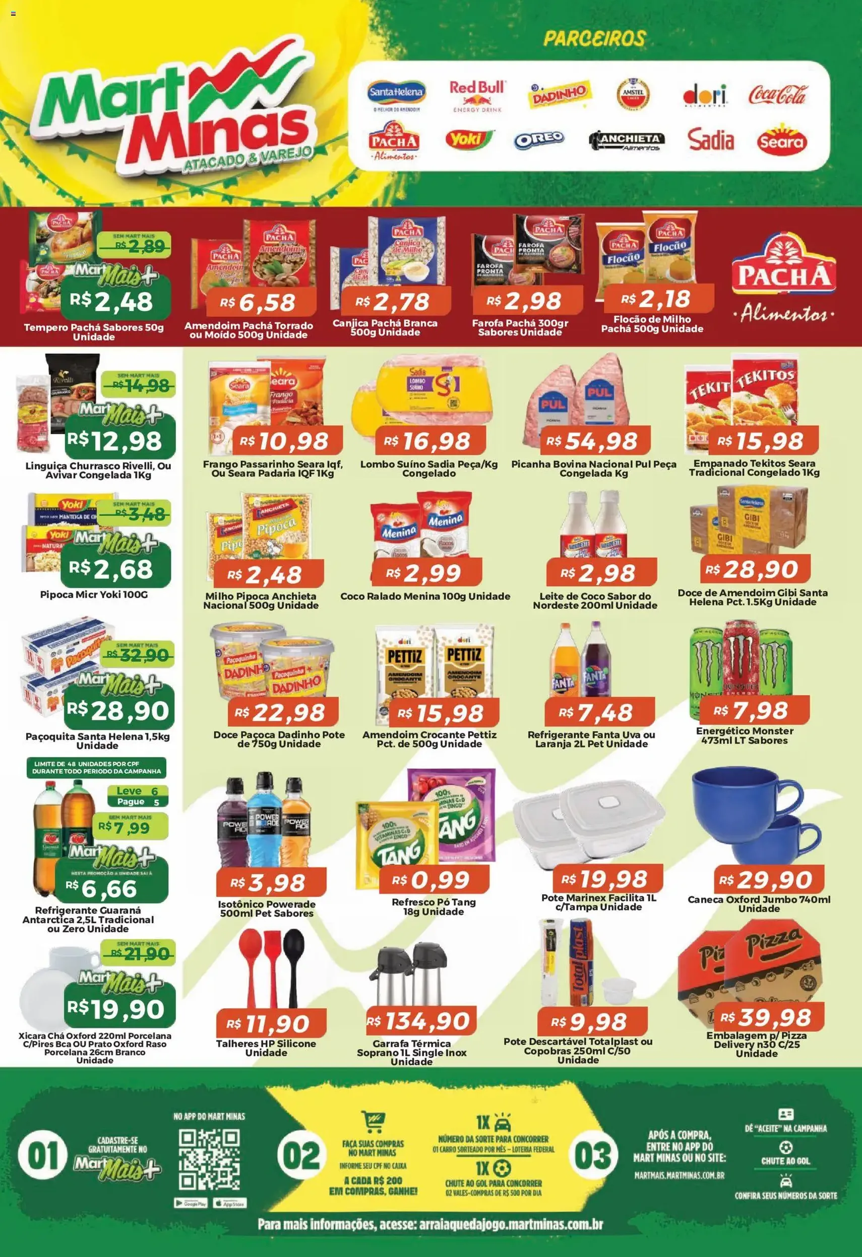 Mart Minas ofertas - folheto válido a partir de 16/07/2026 página 2 de 8