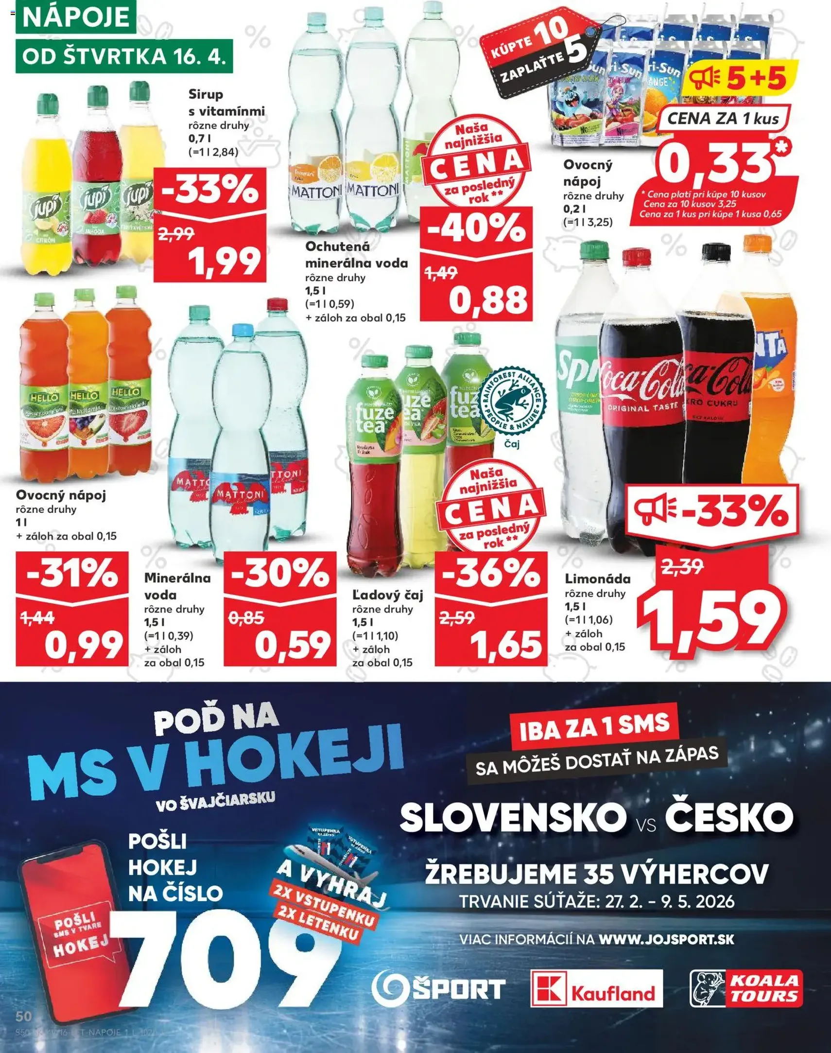 Kaufland leták - platný leták od 16.04.2026 strana 50 z 76