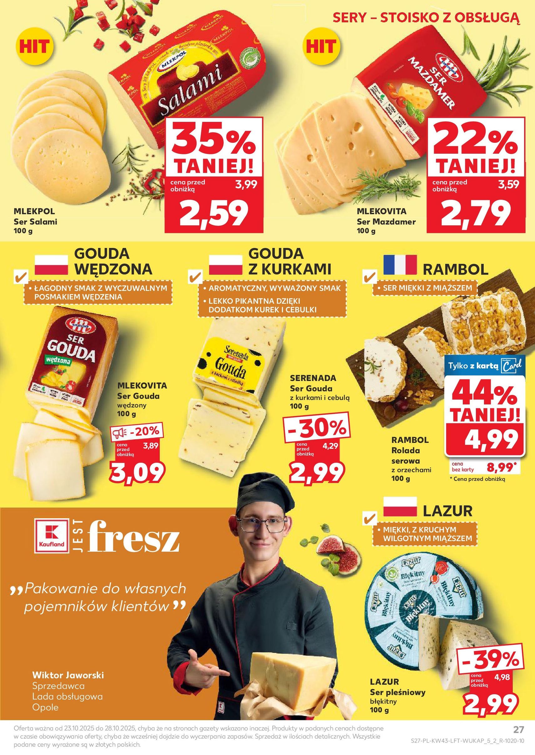 Kaufland gazetka - ważny gazetka od 23.10.2025 strona 27 z 67 Kaufland gazetka - ważny gazetka od 23.10.2025 strona 27 z 67