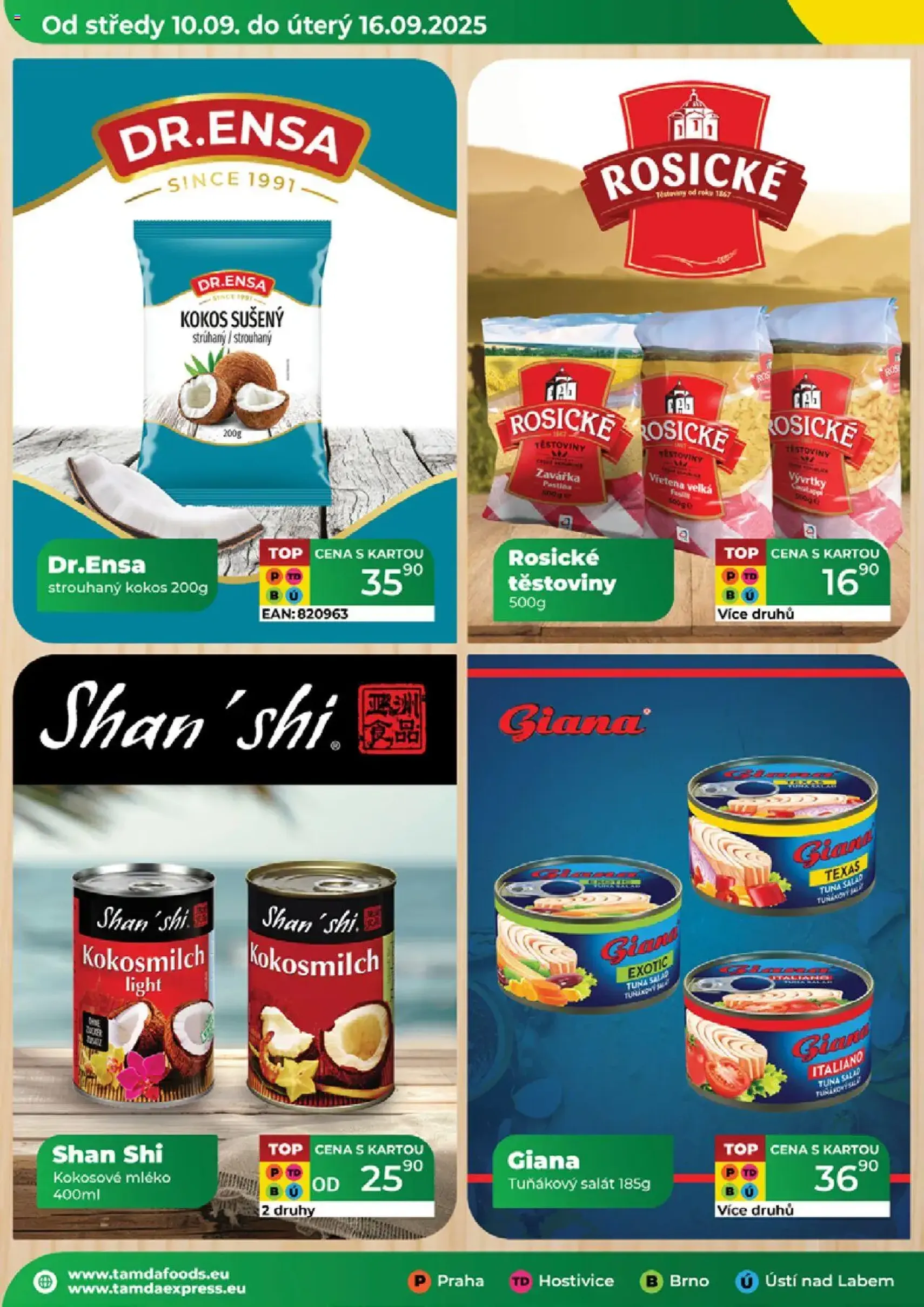 Tamda Foods leták - platný leták od 10.09.2025 strana 12 z 52
