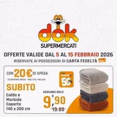 Volantino DOK - anteprima volantino valido dal 05/02/2026