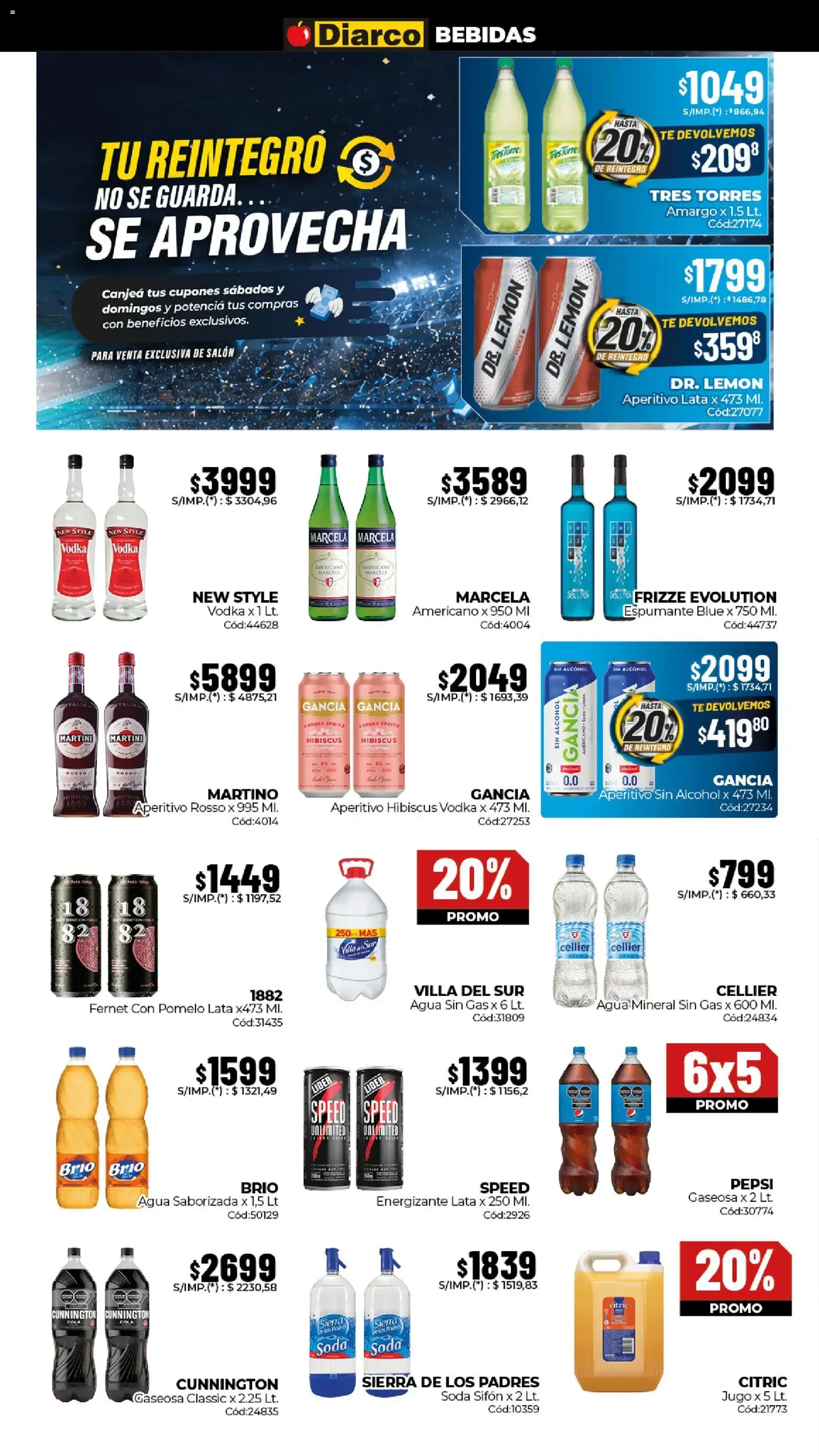 Diarco ofertas - folleto válido desde 01/06/2026 página 8 de 20
