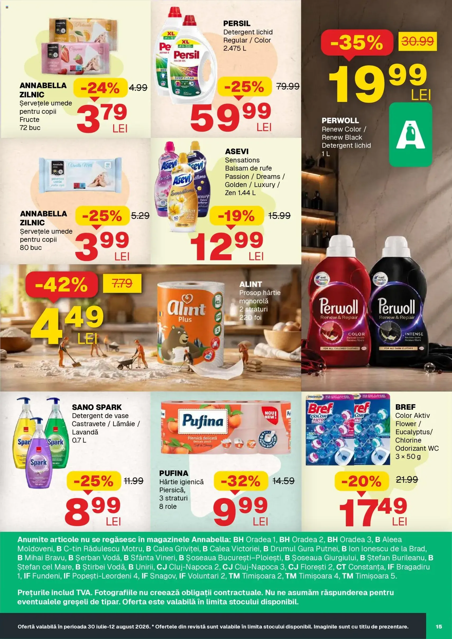 Annabella Catalog - cataloage valabile începând cu 30.07.2026 pagina 15 din 16